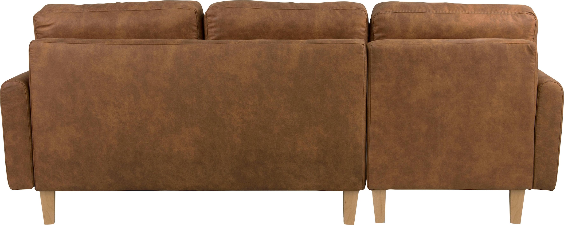 Home affaire Ecksofa »TRIPLO optionale Schlafsofa mit Bettkasten, Maße B/T/H: 234/164/89 cm«, L-Form wahlweise mit Bettfunktion - Liegefläche 132x210 cm