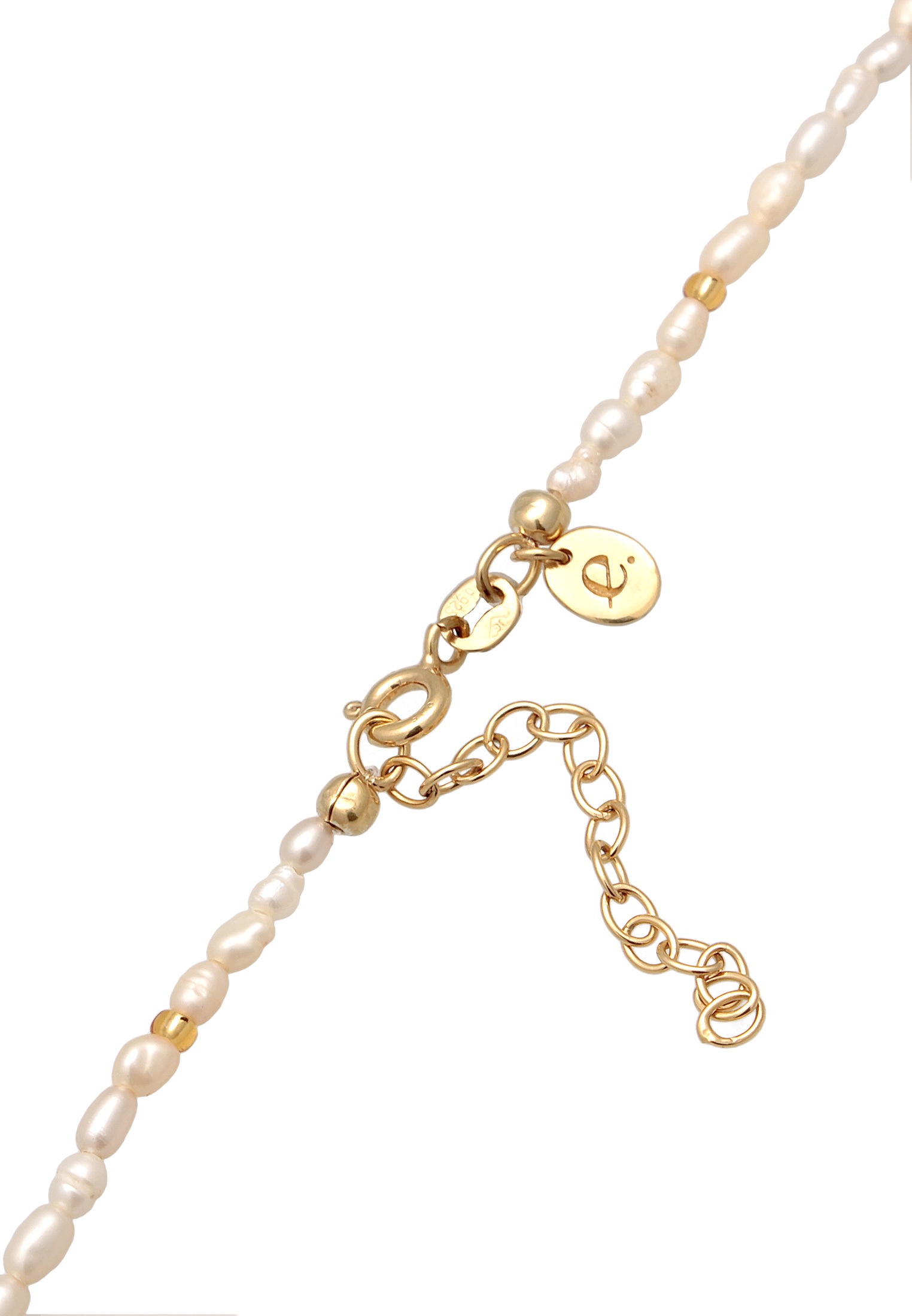 Elli Premium Choker »Halskette Choker Süßwasserperlen Klassik 925 Silber«