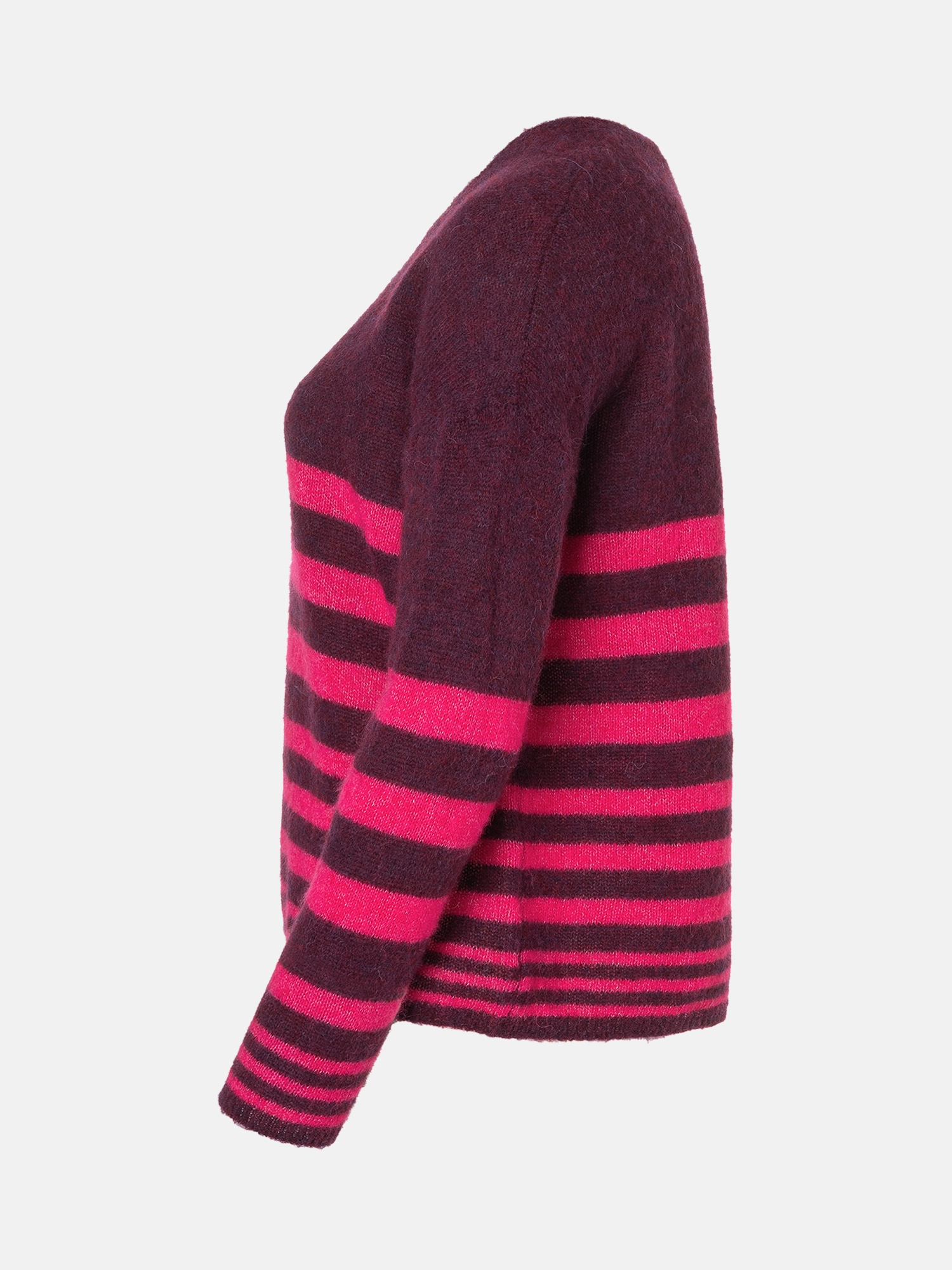 Lieblingsstück Strickpullover »Baberina«, V-Neck mit Alpaka-Wolle