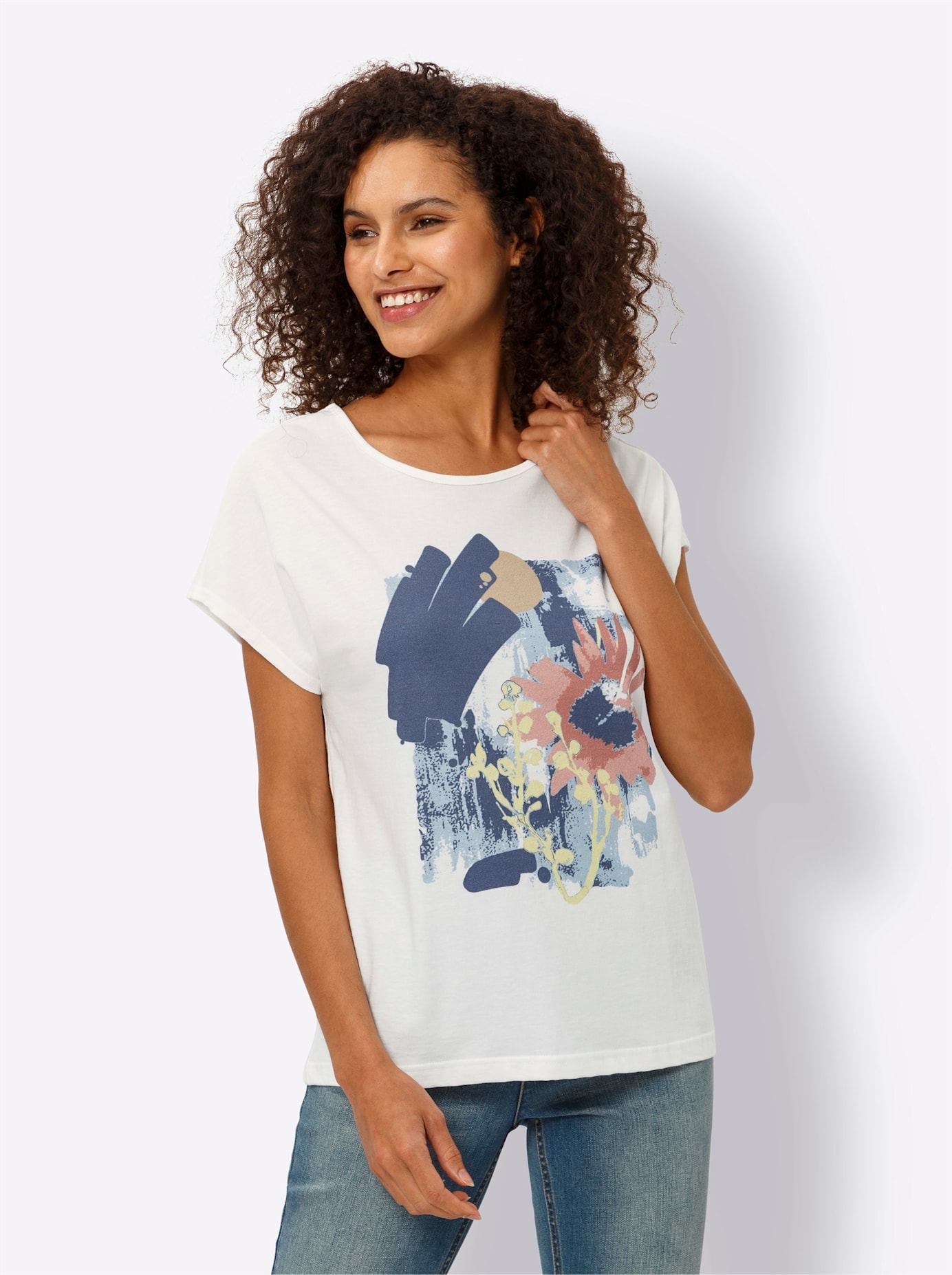 heine T-Shirt »Shirt«, (1 tlg.)