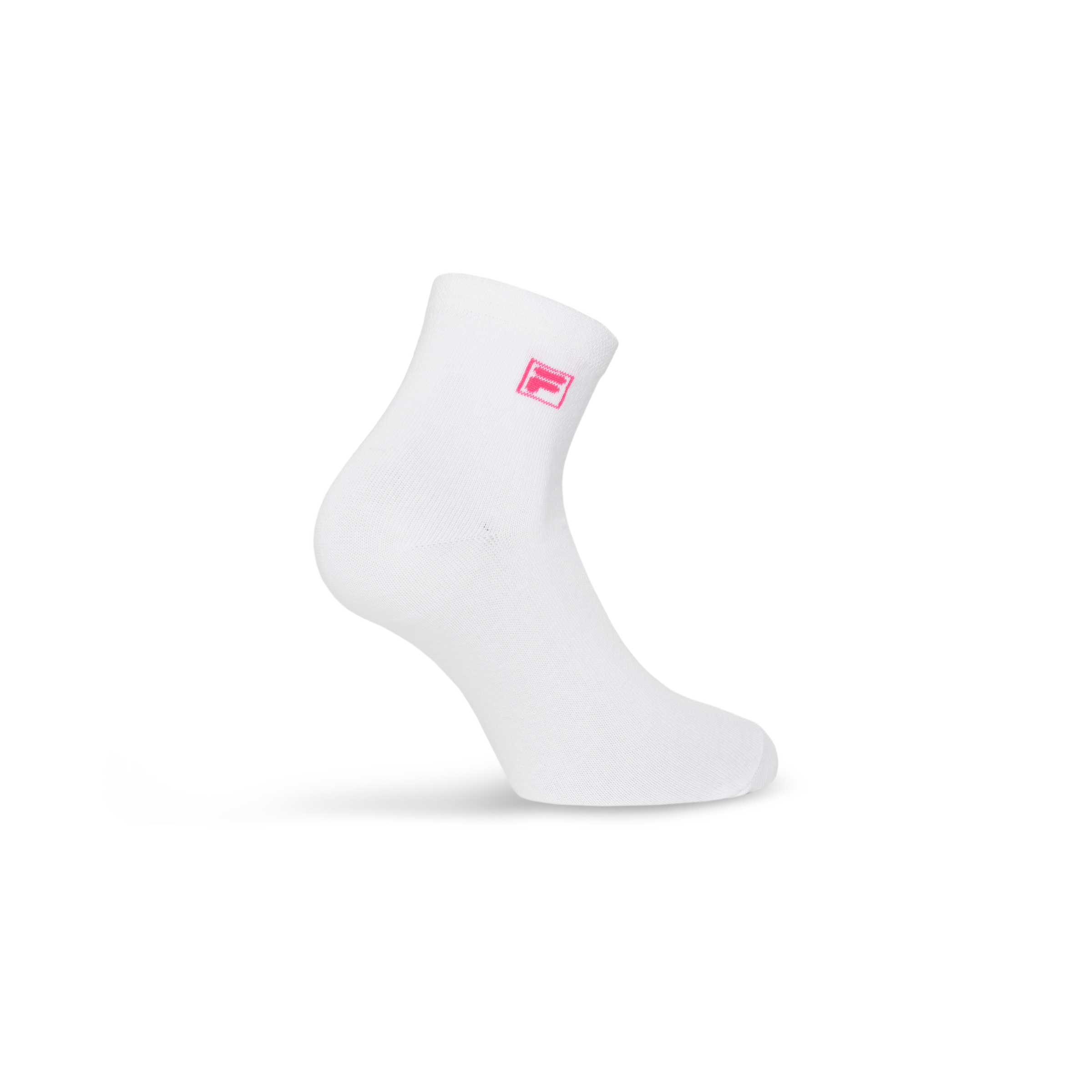 Fila Kurzsocken »UNISEX QUARTER PLAIN SOCKS«, (3 Paar), mit eingestrickem Logo