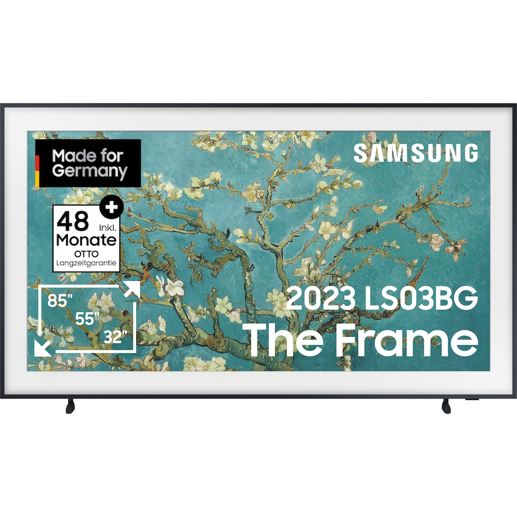 Samsung LED-Fernseher, 138 cm/55 Zoll, Smart-TV-Google TV, Mattes Display,Austauschbare Rahmen,Art Mode