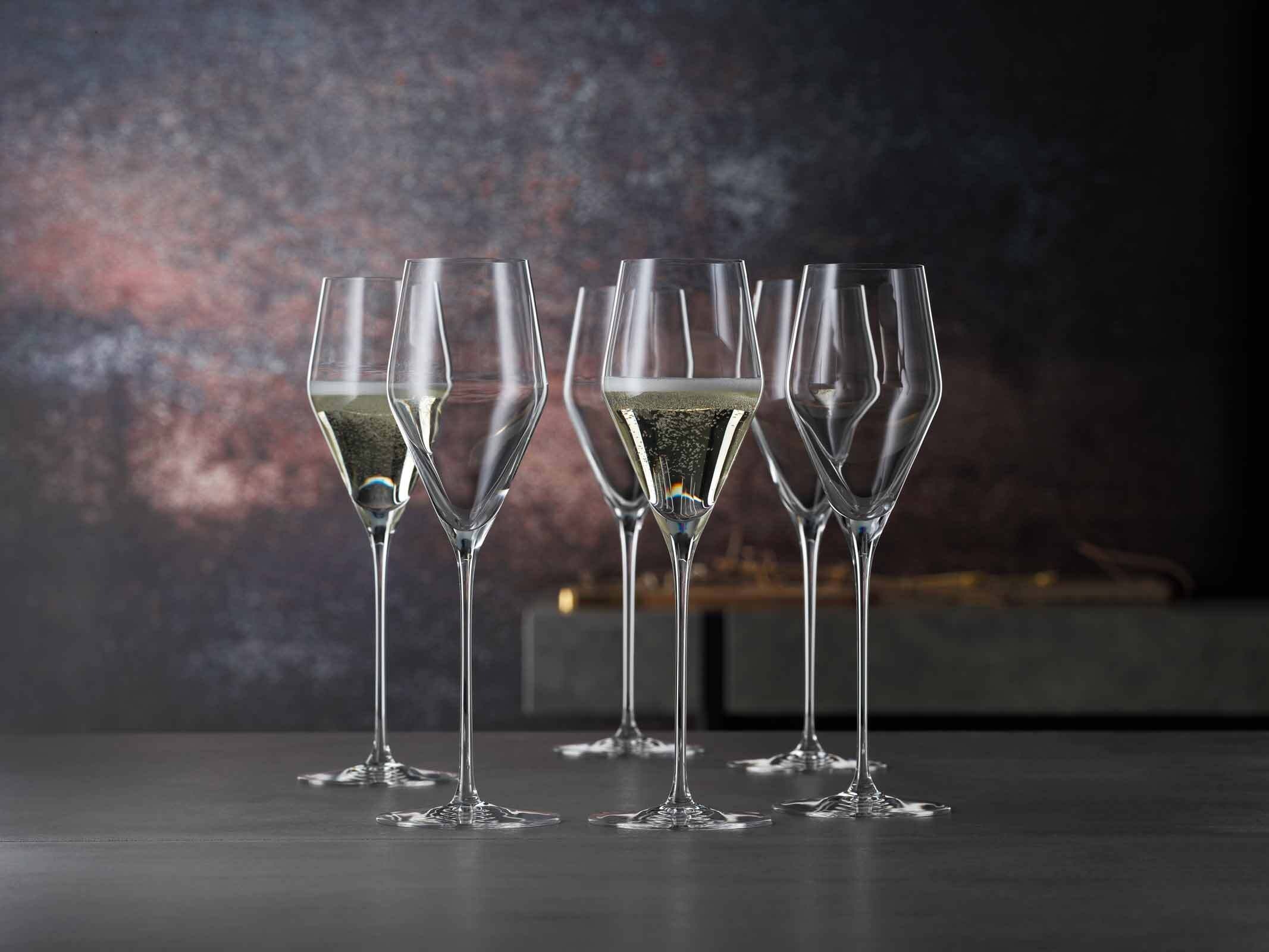 SPIEGELAU Champagnerglas »Champagnergläser Definition 250 ml 2er Set transparent«