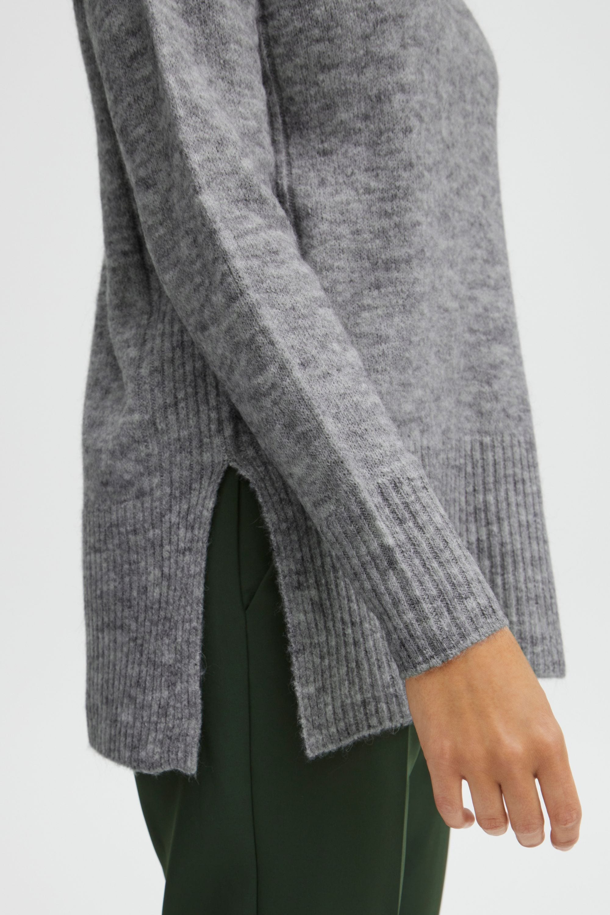 Ichi Strickfleece-Pullover »Strickpullover IHKamara«