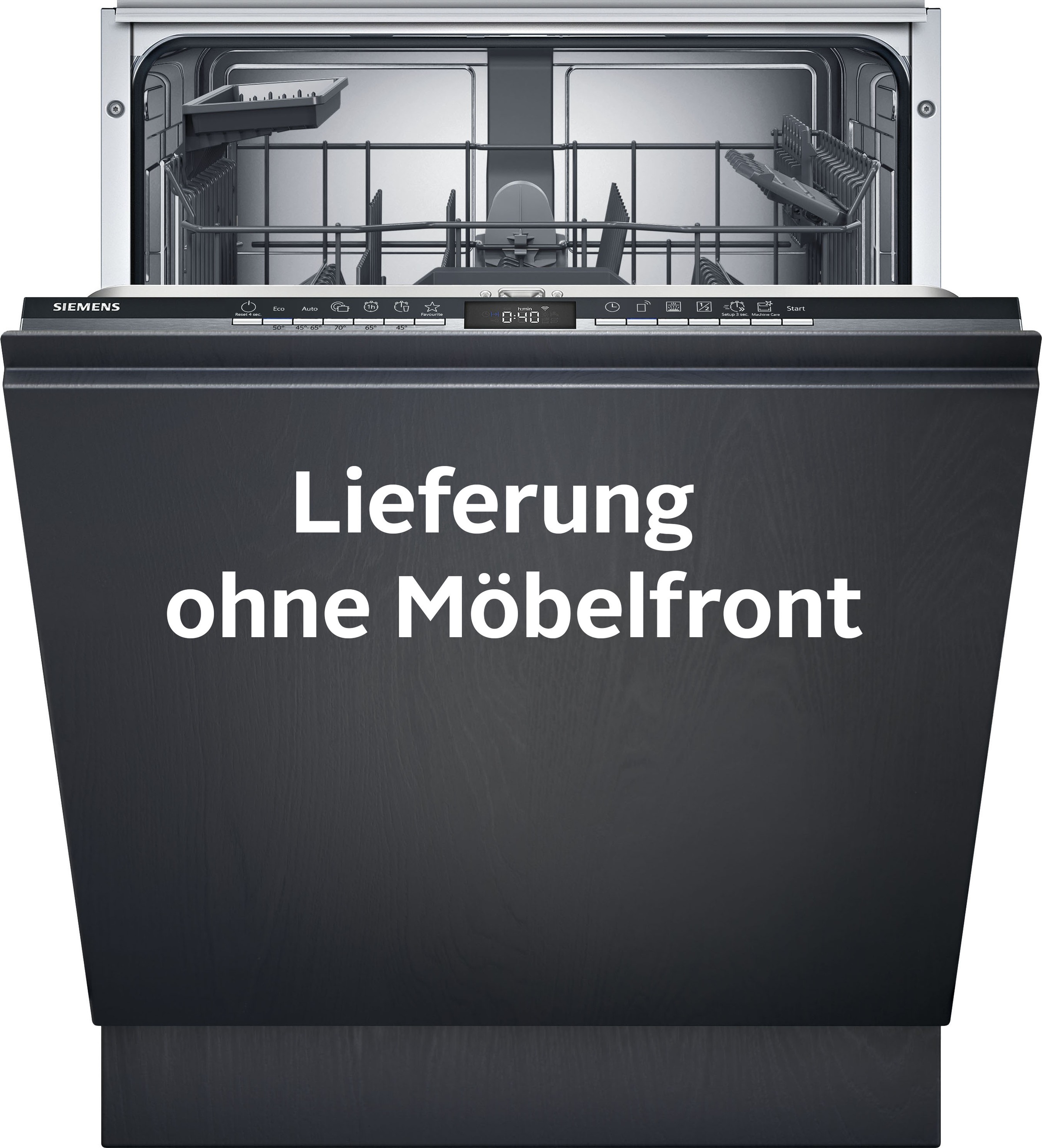 SIEMENS vollintegrierbarer Geschirrspüler iQ300 »SX63HX01AE«, 13 Maßgedecke