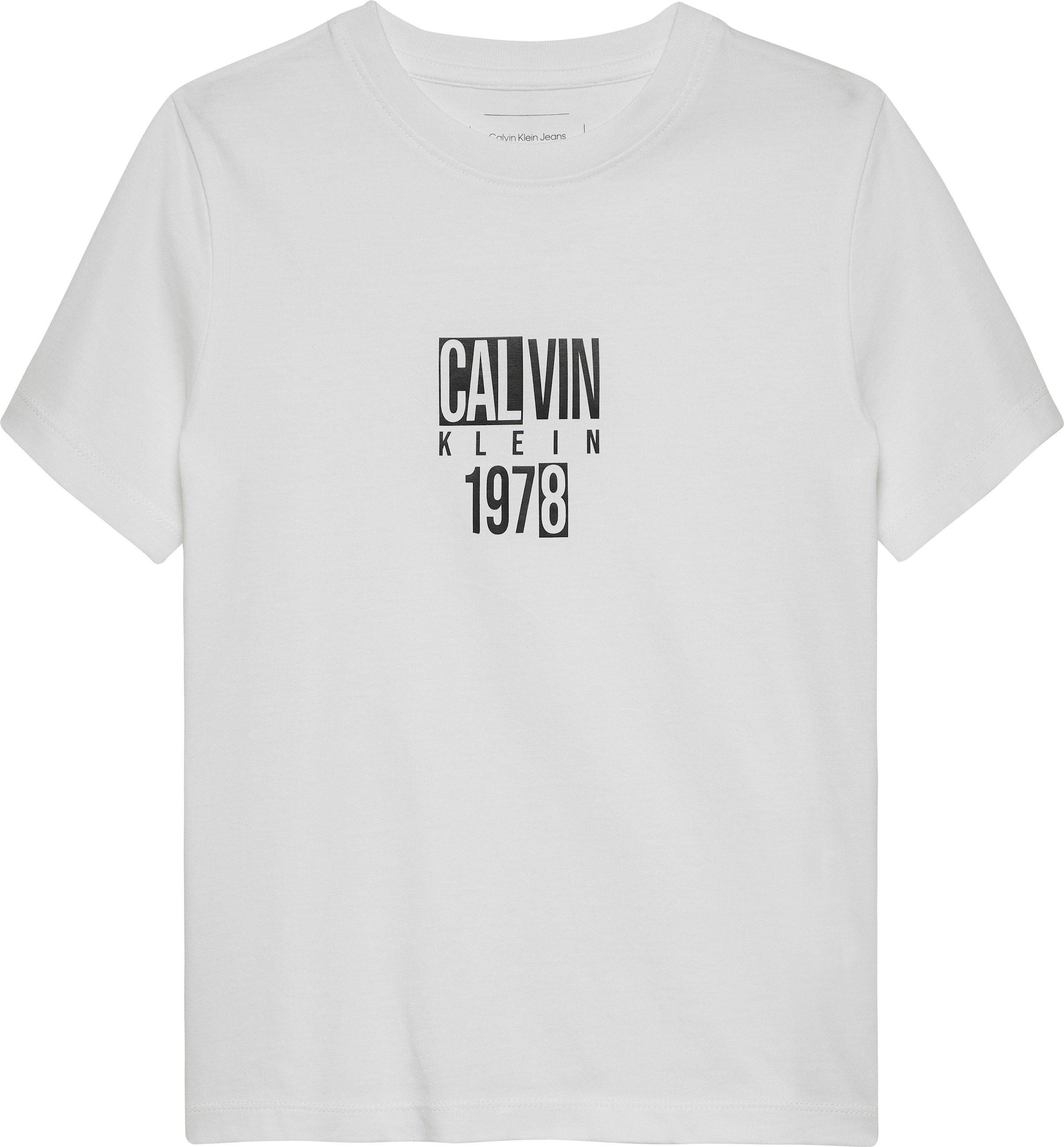 Calvin Klein Jeans T-Shirt »GOOD LEVEL REGULAR SS T-SHIRT«, mit Logodruck