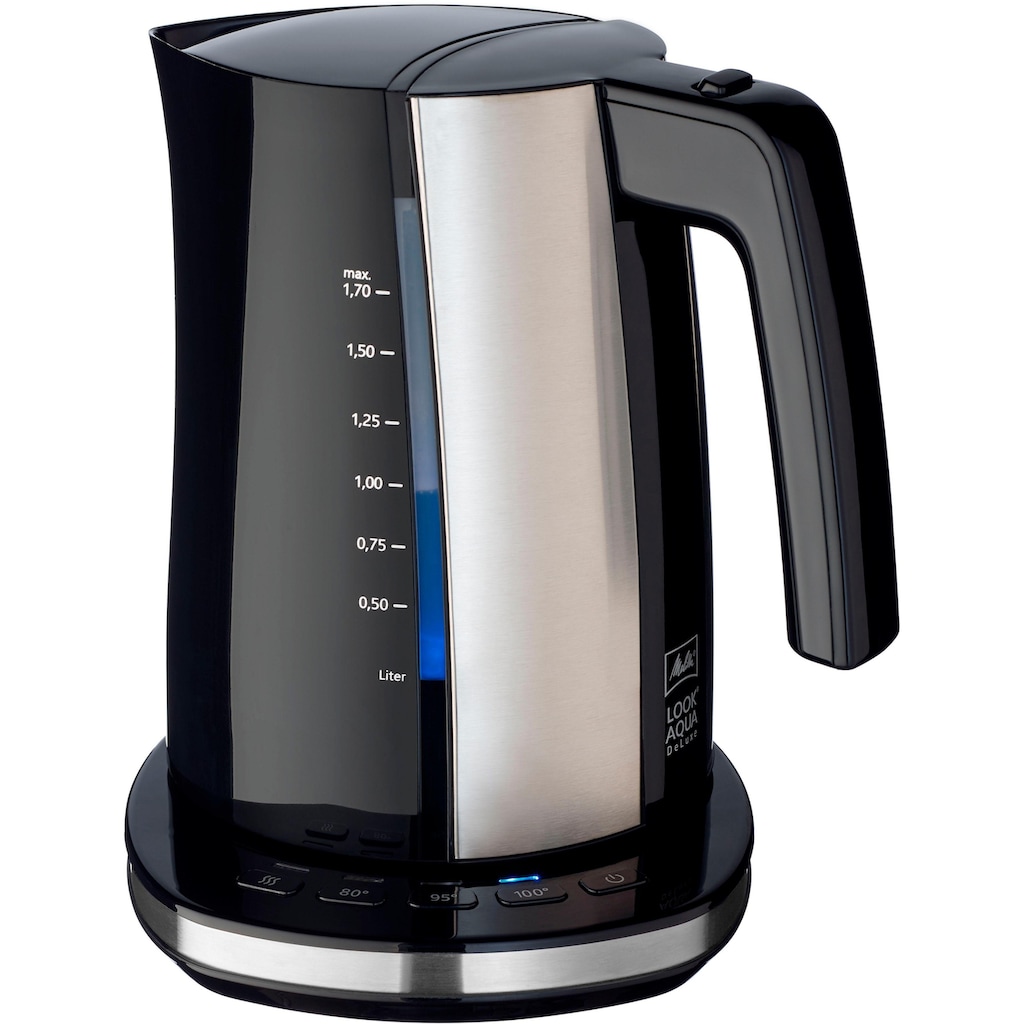 Melitta Wasserkocher »Look Aqua Deluxe 1026-04«, 1,7 l, 2400 W