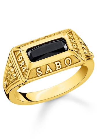 THOMAS SABO Siegelring »College Ring gold, TR2243-966-11-60-68«, mit Onyx kaufen