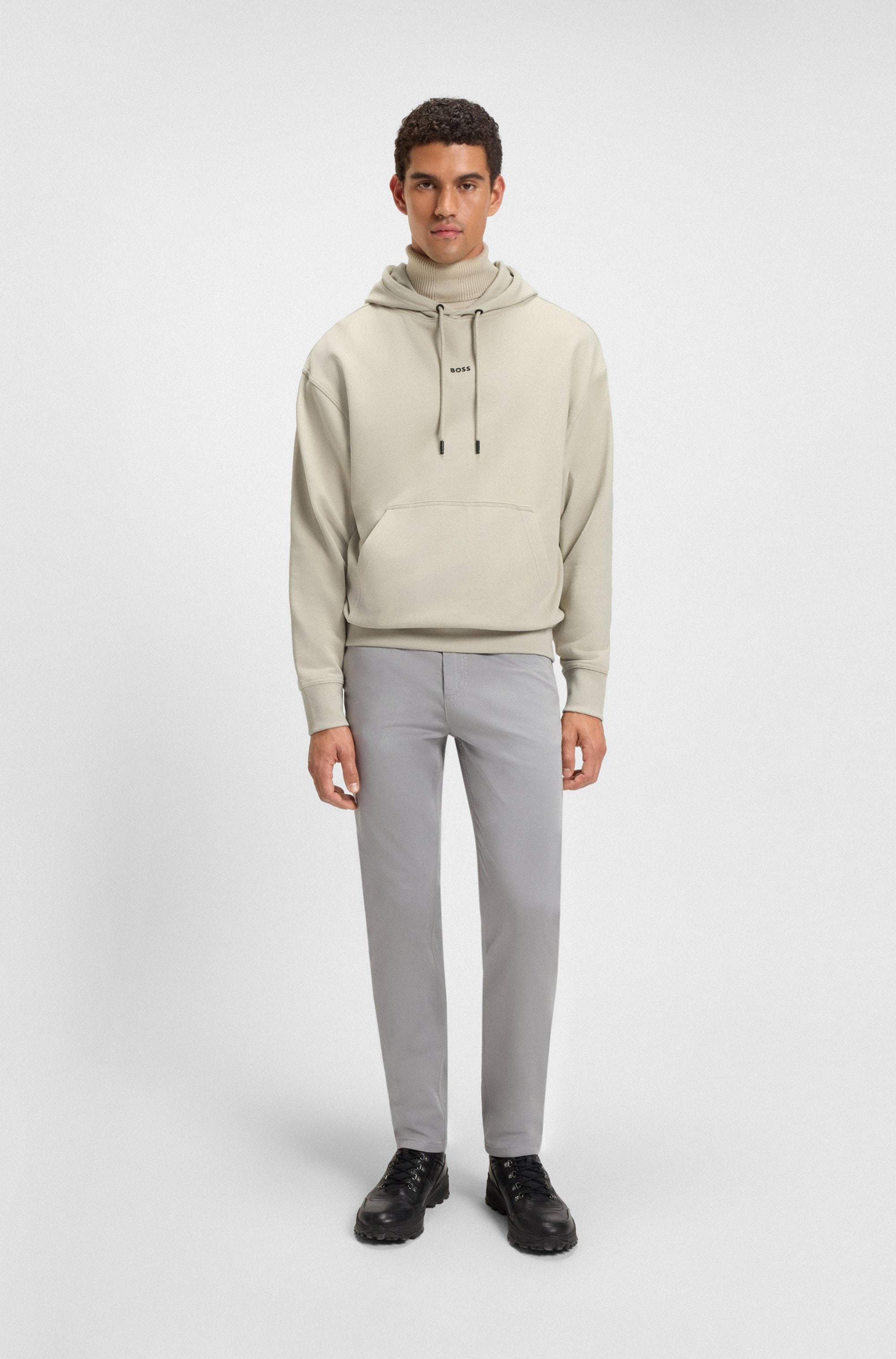 BOSS ORANGE Kapuzensweatshirt »WeSmallhood«, mit Kängurutasche