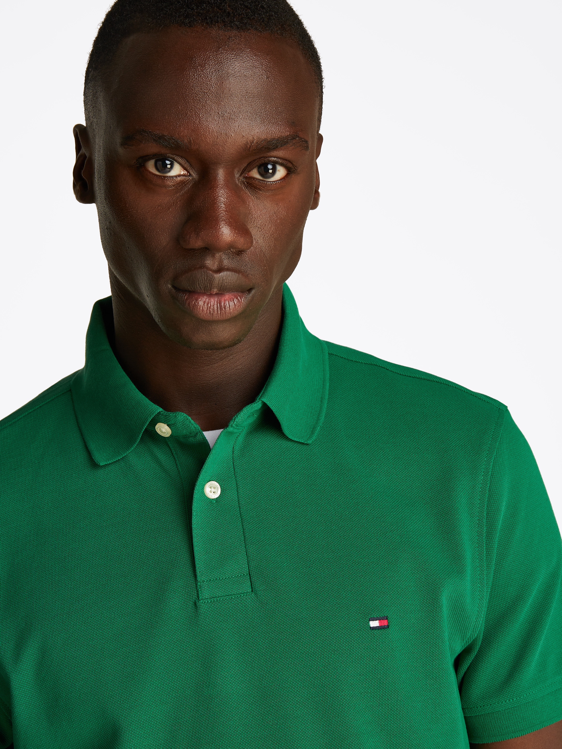 Tommy Hilfiger Poloshirt »1985 REGULAR POLO«, mit Tommy Hilfiger Kontraststreifen innen am Kragen