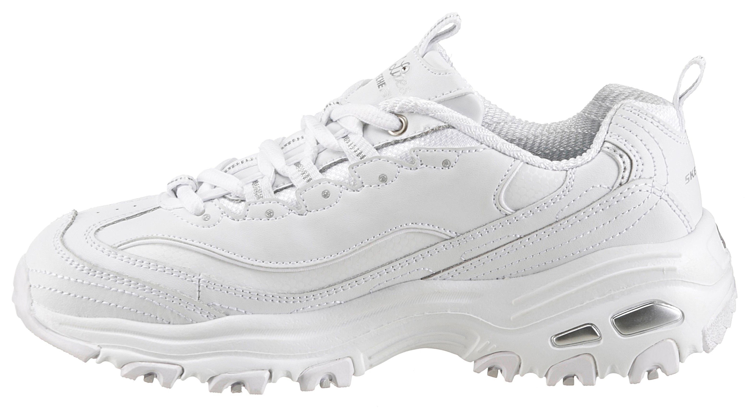 Skechers Sneaker »D´Lites-Fresh Start«, Freizeitschuh, Halbschuh, Schnürschuh mit Bio-Dri-Ausstattung