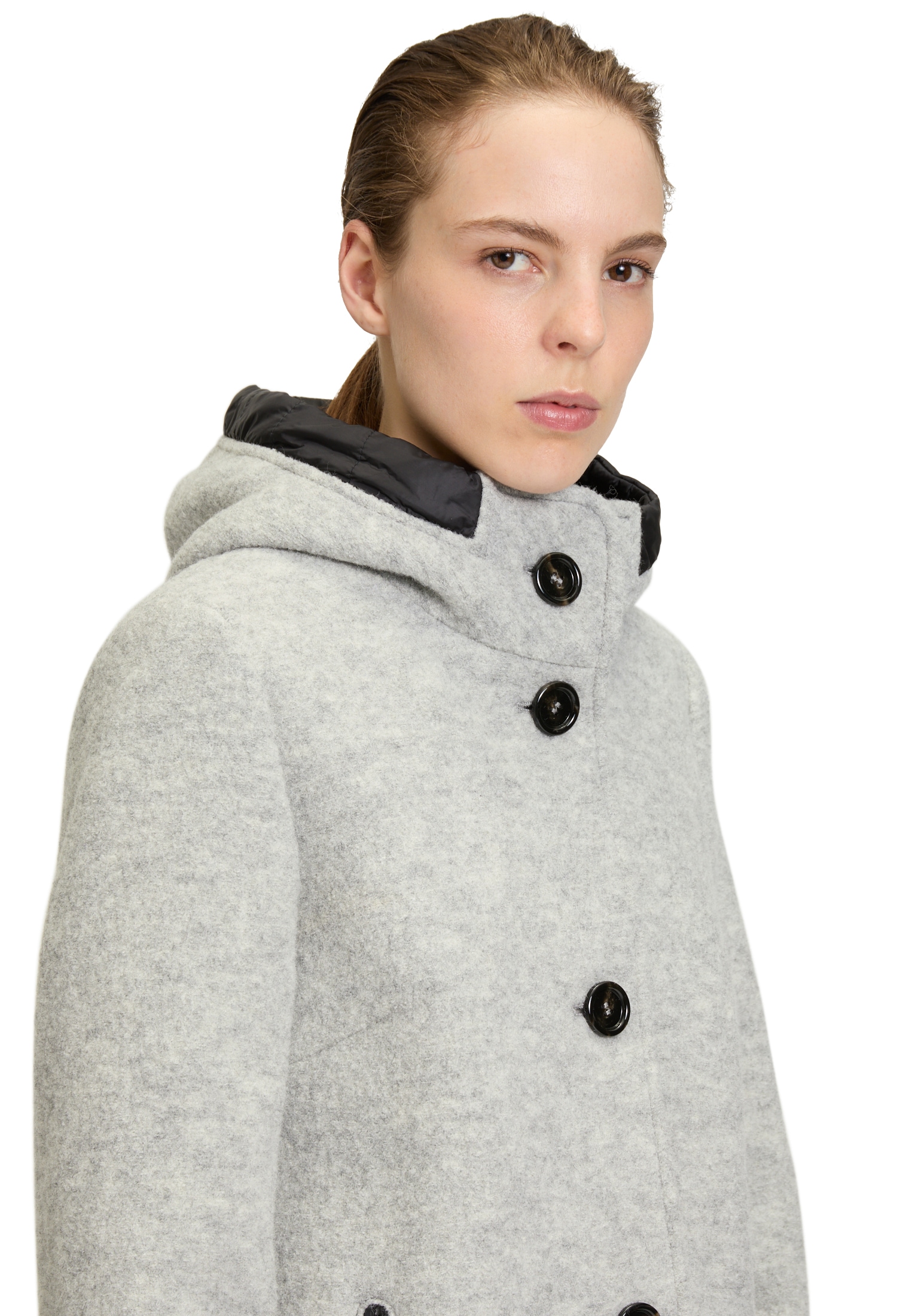 Gil Bret Wolljacke »Wolljacke mit Kapuze«