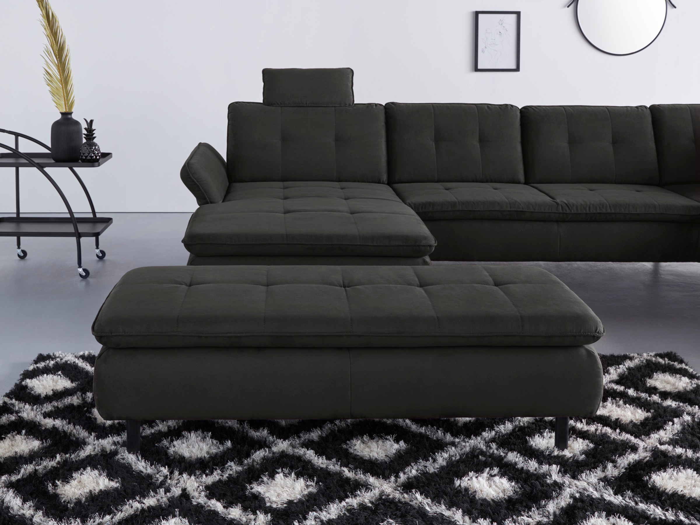 INOSIGN Hockerbank »Birkholm« passend zur Serie "Birkholm", B/T/H: 137/65/44 cm