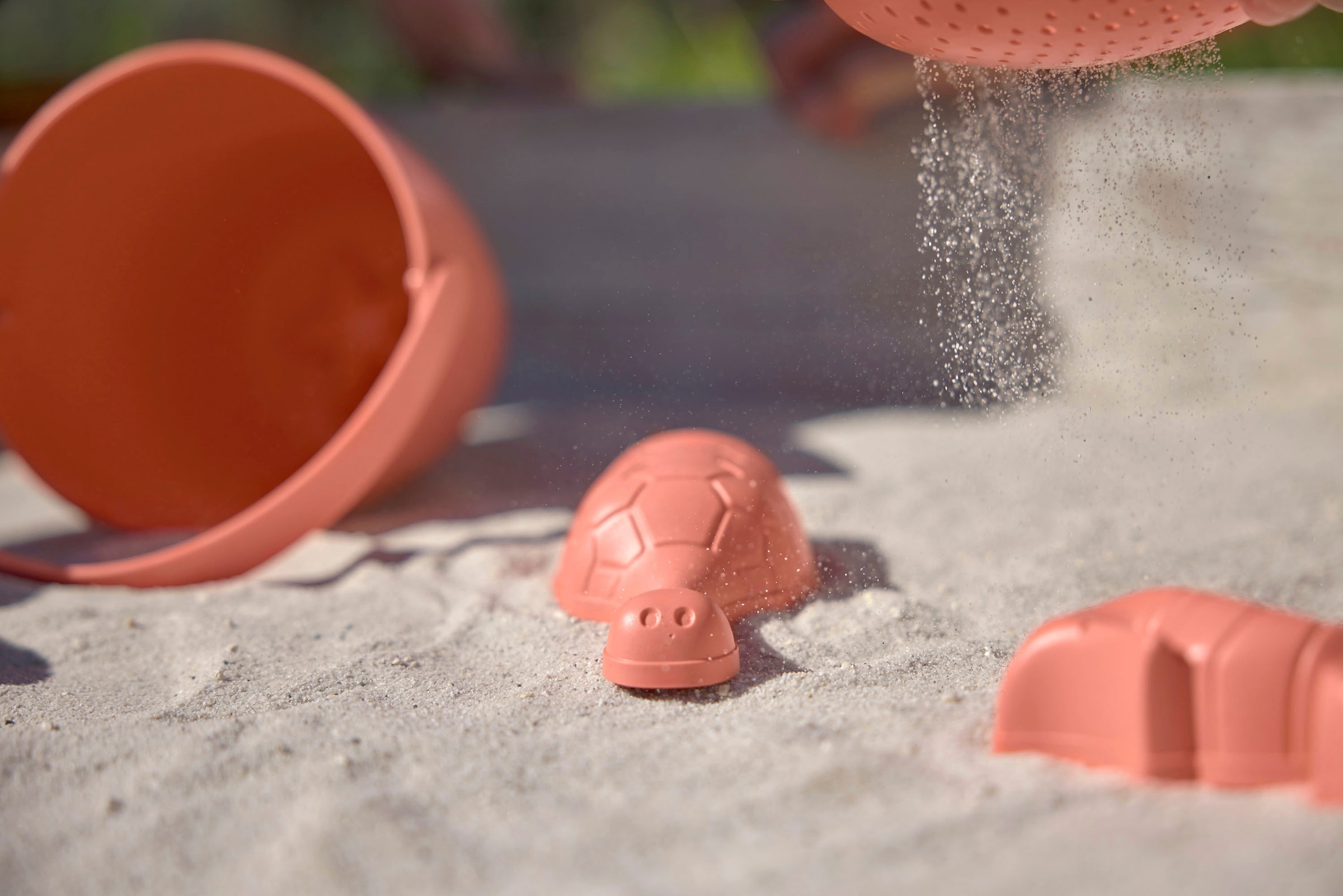 LÄSSIG Sandform-Set »Sandspielzeug 5er Set Water Friends, pink«, (Set, 5 tlg.), Material aus ressourcenschonendem Biokomposit