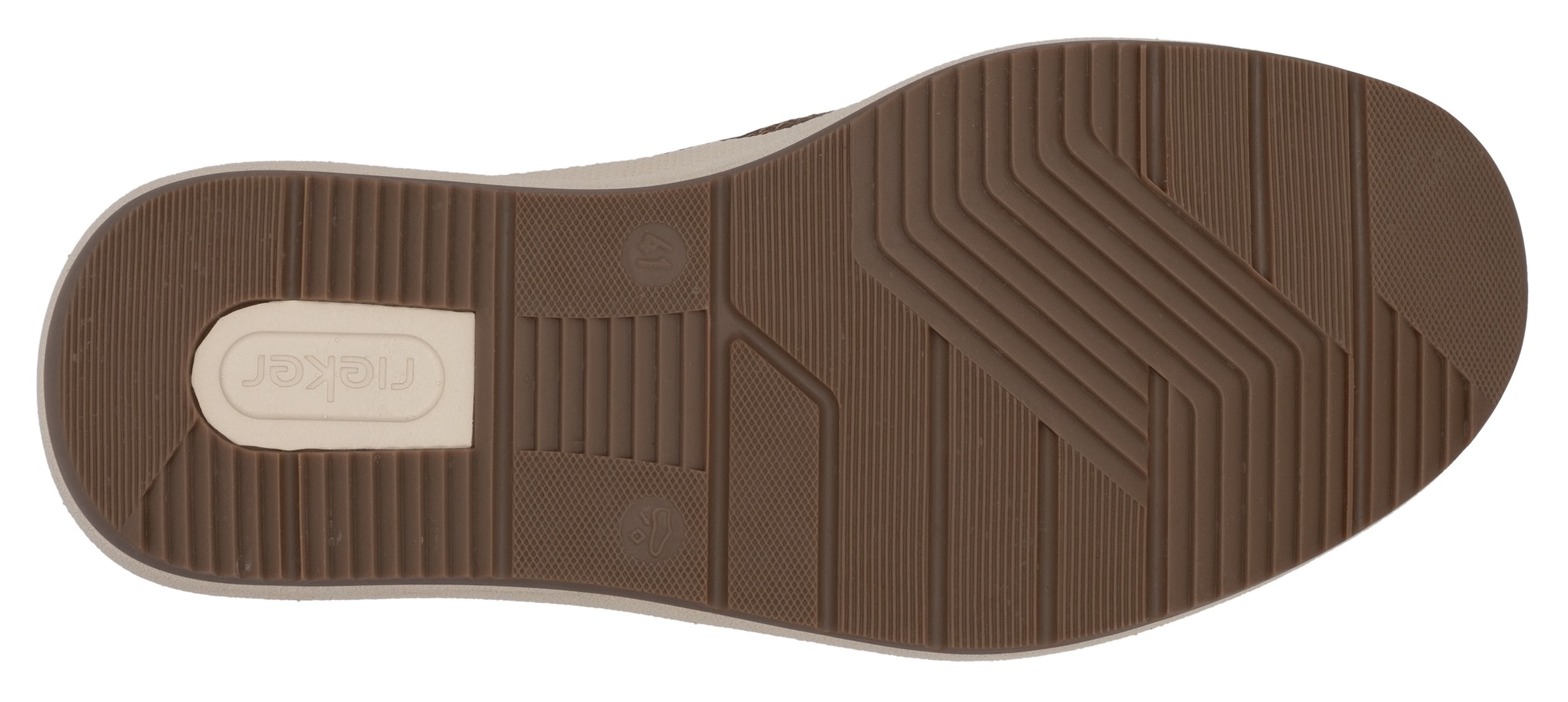 Rieker Slipper, Slip-on-Sneaker, Halbschuh, Loafer, Freizeitschuh mit Gummizug