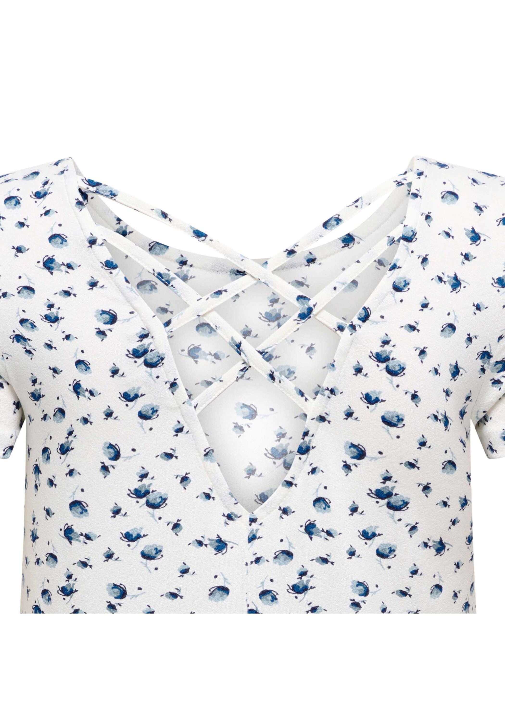 ONLY T-Shirt »T-Shirt ONLBERA BACK LACE UP TO 1er Pack«