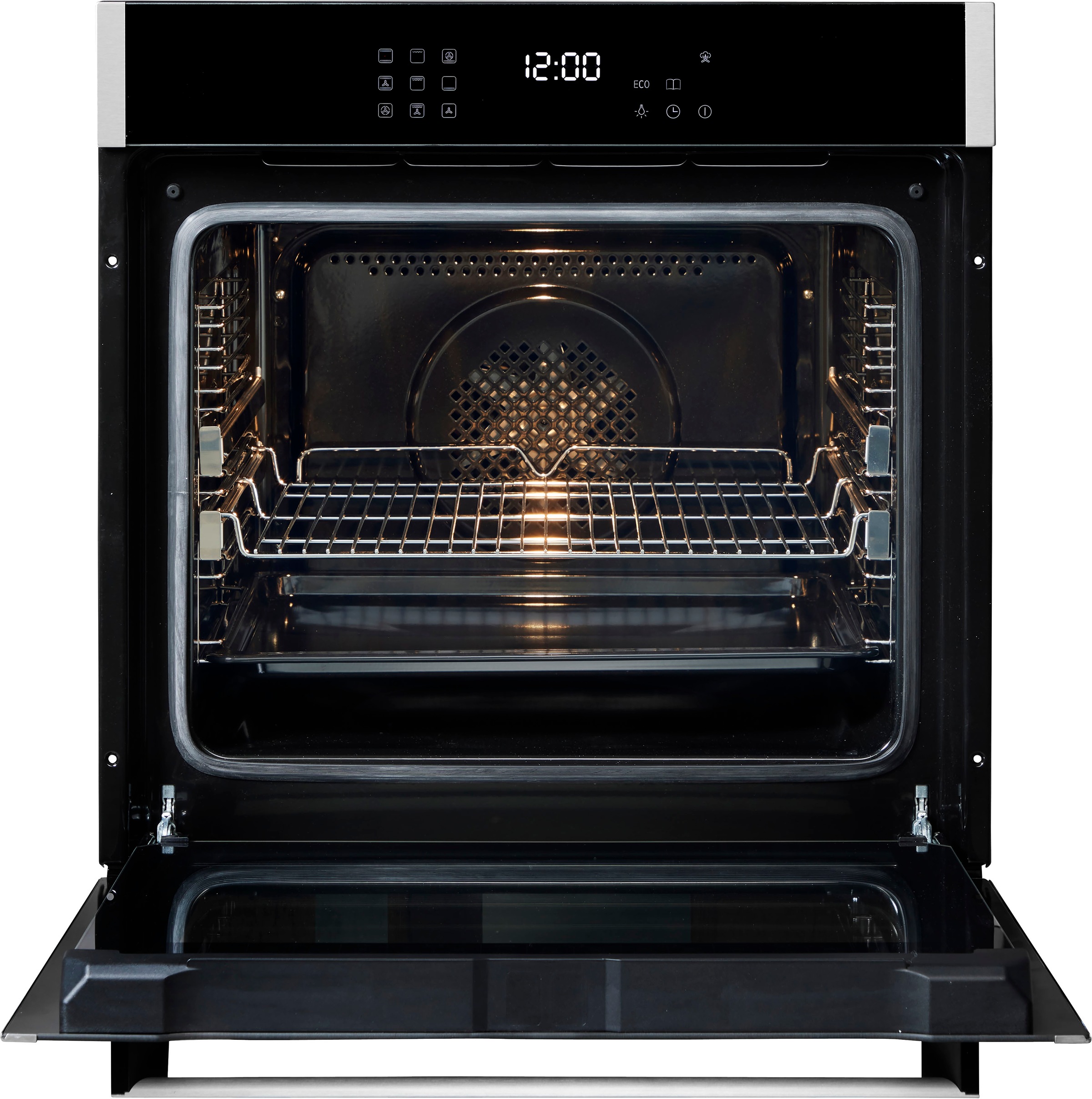 Amica Einbaubackofen  »EBX 944 700 E«, mit 2-fach-Teleskopauszug, Steam Clean