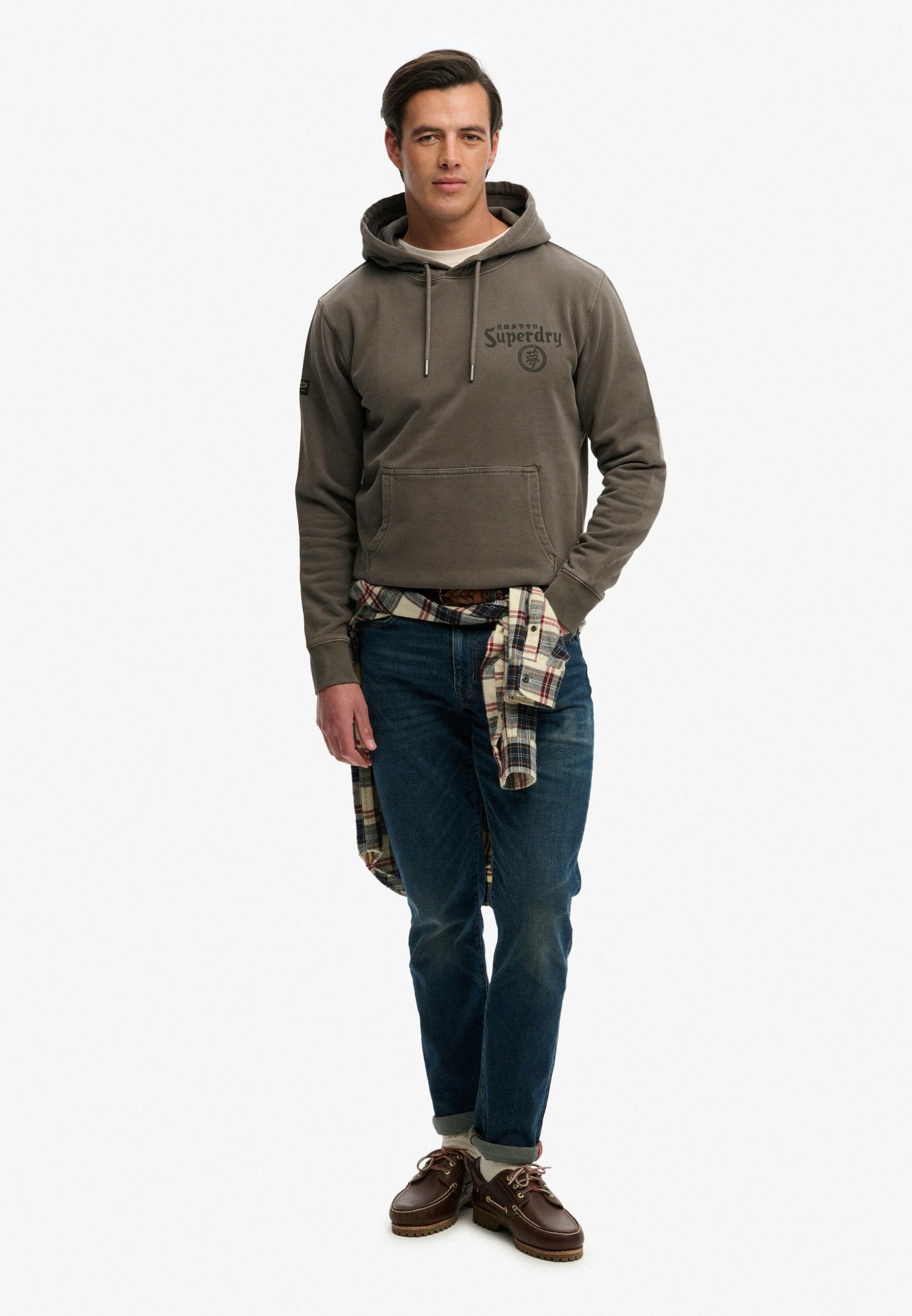Superdry Kapuzensweatshirt »TOKYO NARRATIVE LOOSE HOOD«, mit coolem Tattoo-Print
