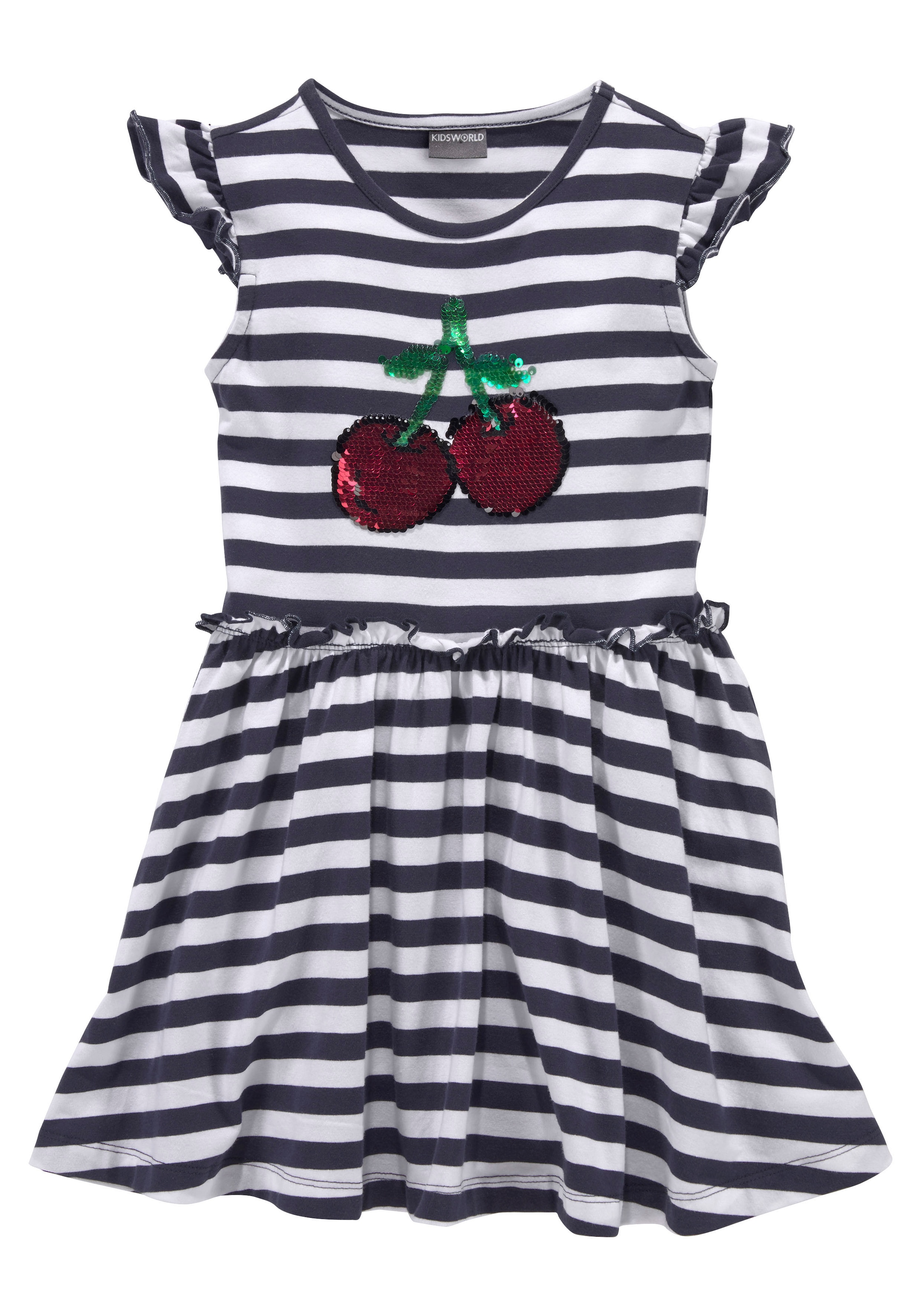 KIDSWORLD Jerseykleid »für kleine Mädchen«, mit Wendepailletten kaufen bei  OTTO | Sommerkleider
