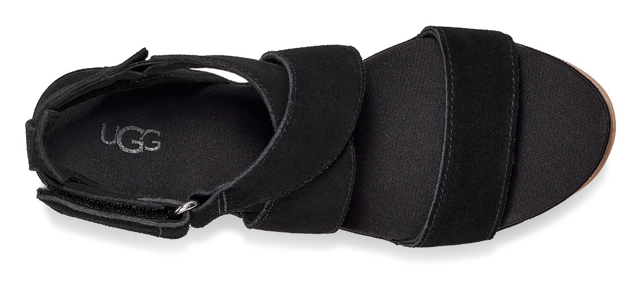 UGG Keilsandalette »ILEANA ANKLE«, mit Klettverschluss