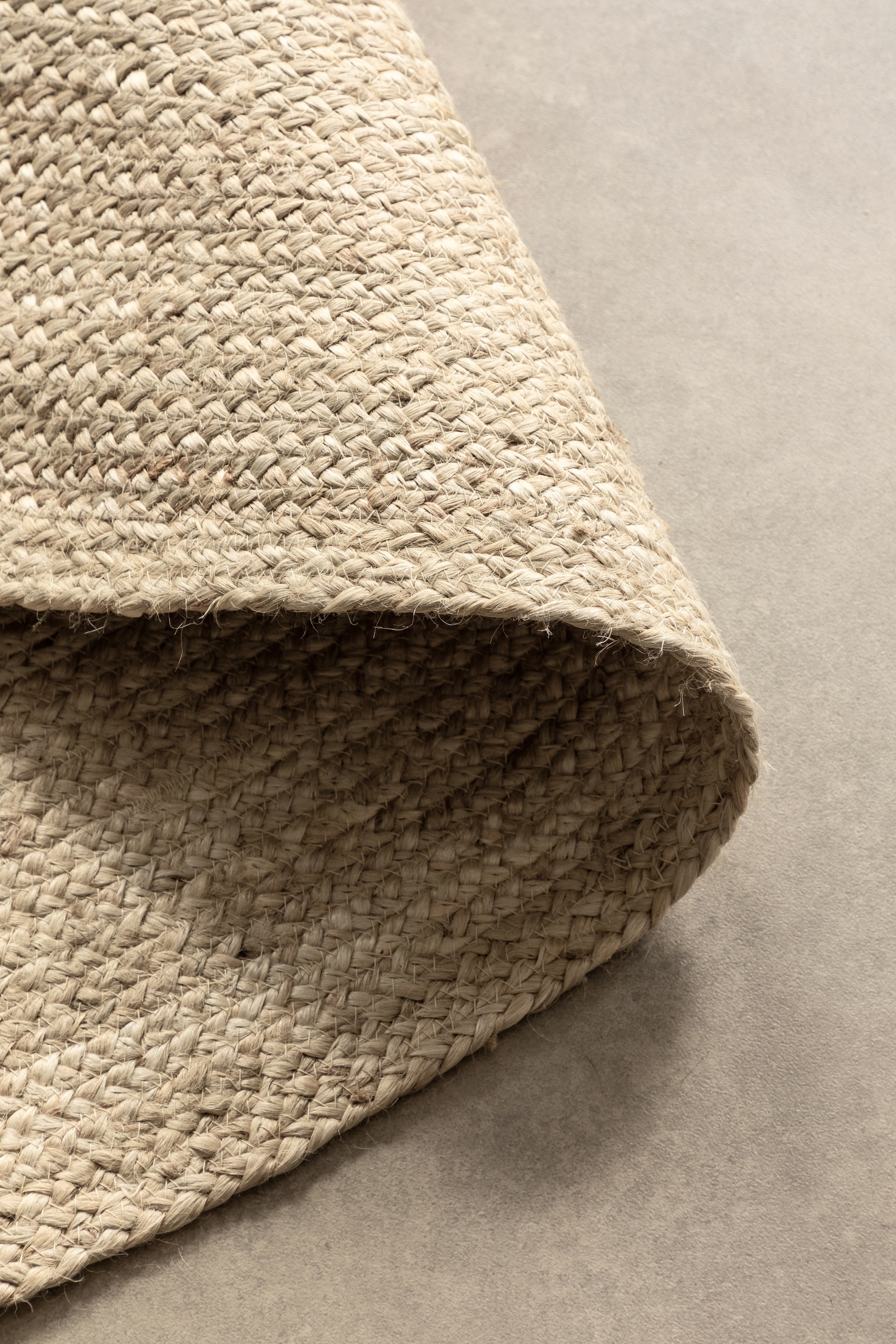 HANSE Home Teppich »Rangpur Juteteppich, auch in oval« oval 10 mm Höhe handgewebt, 100% Jute , Natur, Wohnzimmer, Flur, Boho, Skandi