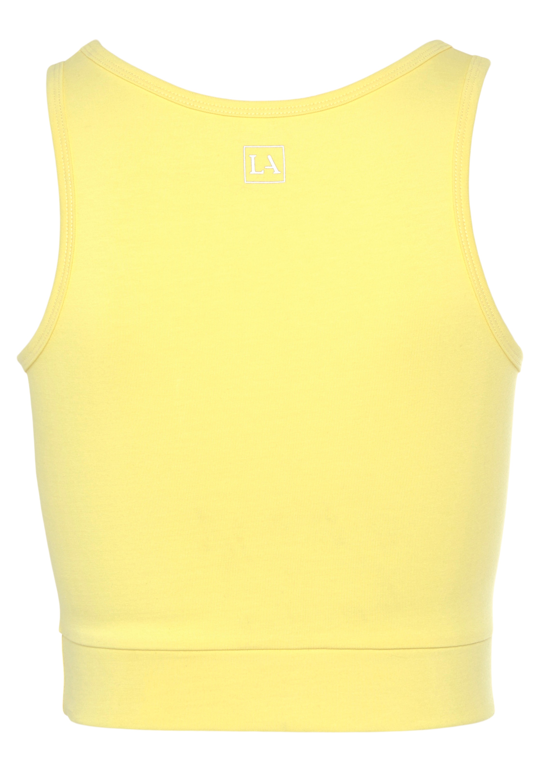 LASCANA ACTIVE Sporttop, Crop-Top mit breiten Trägern
