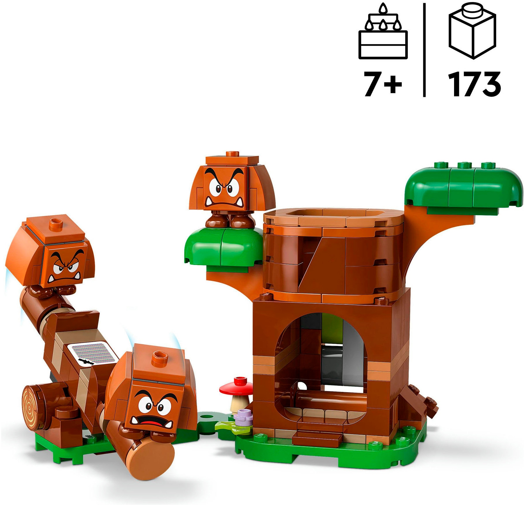 LEGO® Konstruktionsspielsteine »Gumba-Spielplatz (71433), LEGO Super Mario« Made in Europe