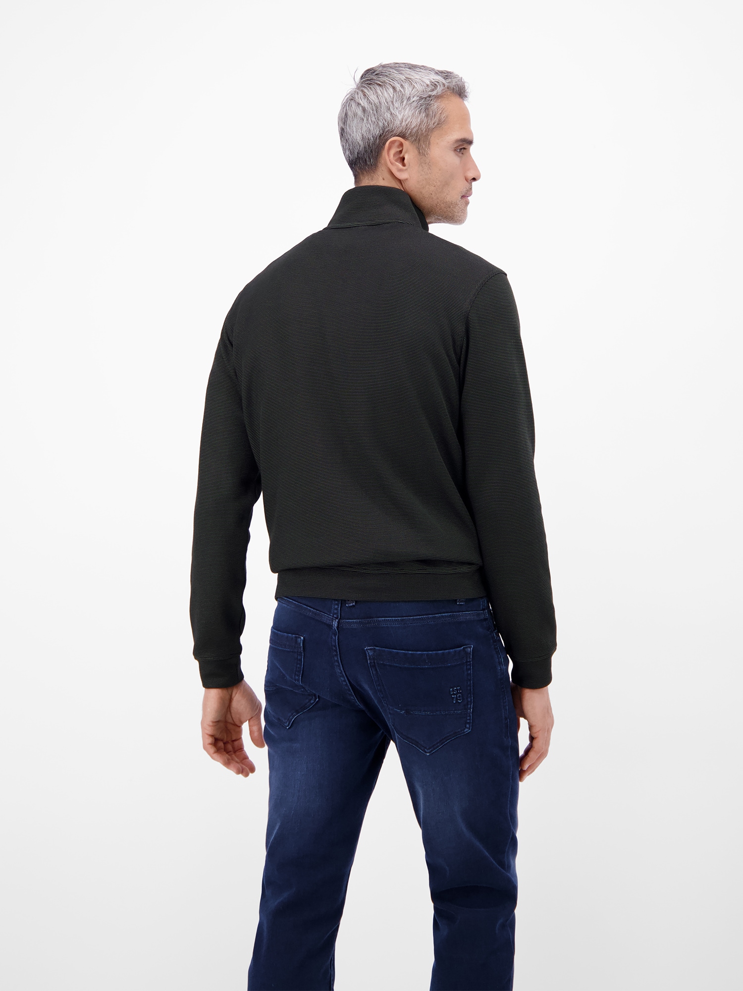 LERROS Sweatshirt »Troyer in hochwertiger Sweatqualität«
