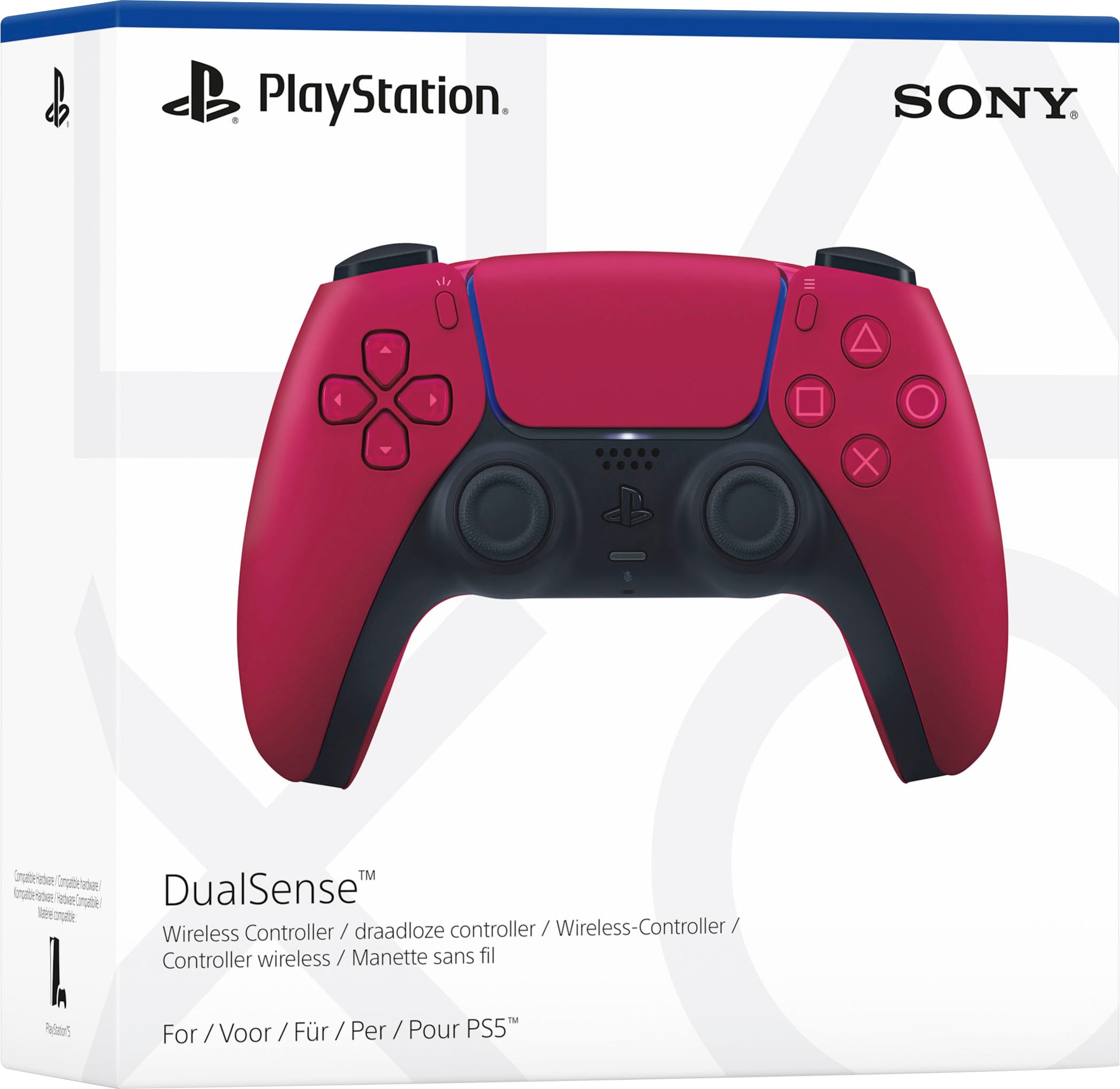 PlayStation 5 Wireless-Controller »DualSense Cosmic Red«