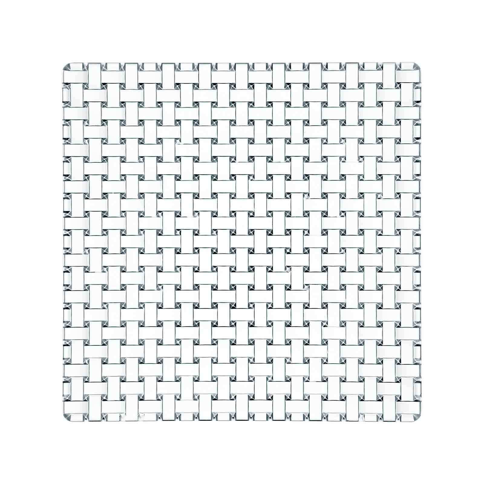 Nachtmann Servierplatte »Servierplatten Bossa Nova 5er Set transparent« Erhöhte Bruchfestigkeit