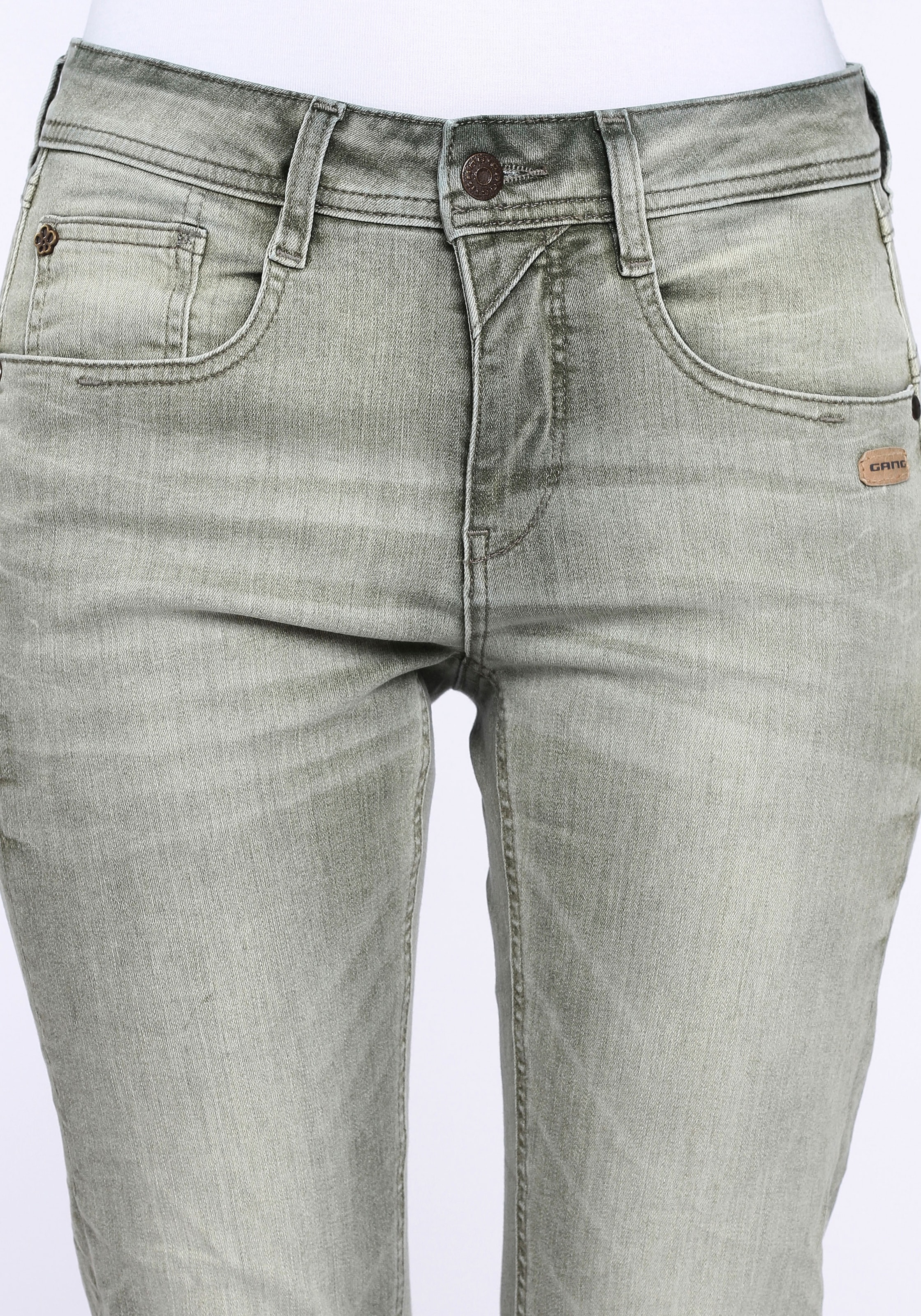 GANG Relax-fit-Jeans »94AMELIE«, perfekter Sitz OTTO Elasthan-Anteil online durch bei kaufen