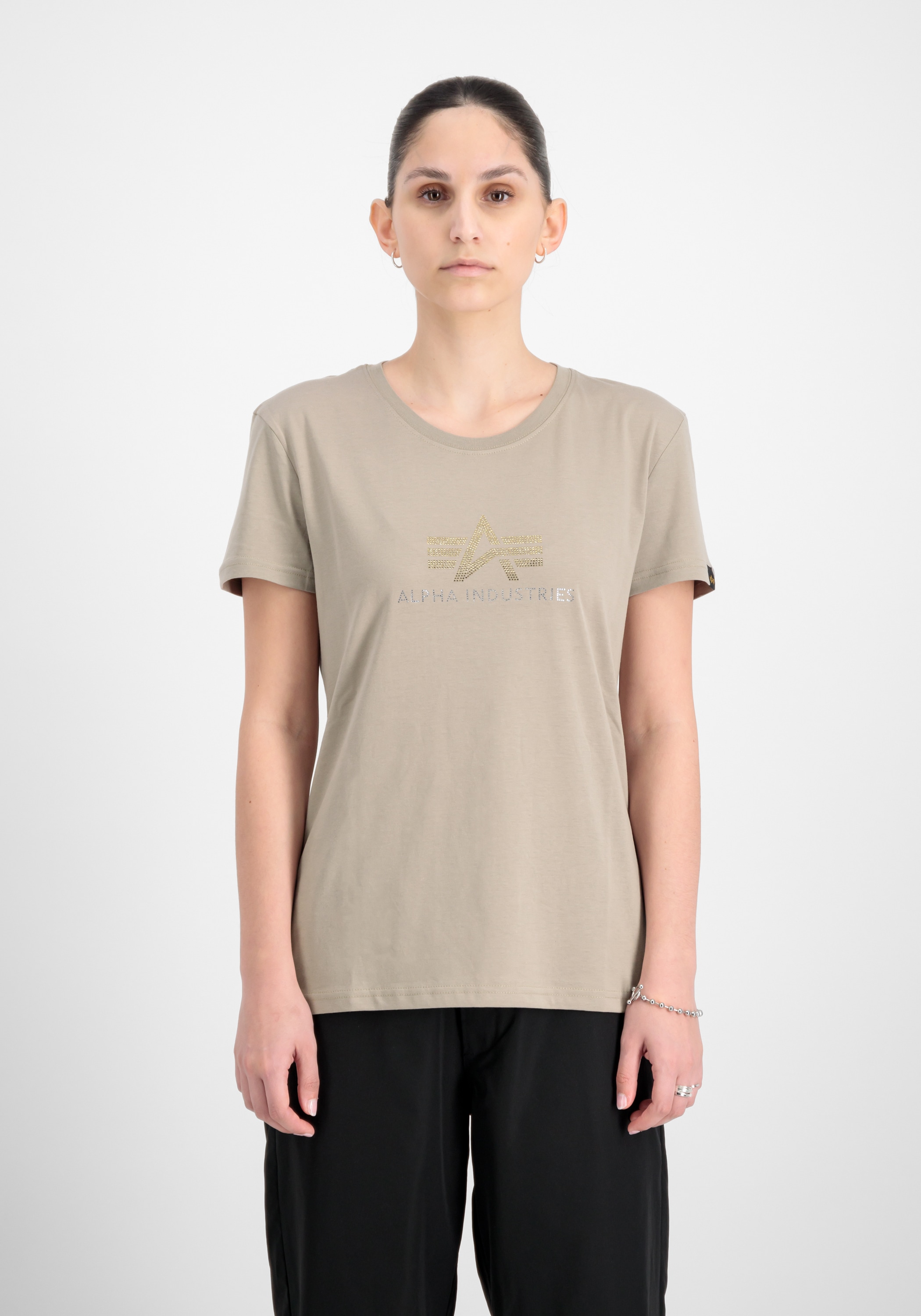 Alpha Industries T-Shirt »Alpha Industries Women - T-Shirts Crystal T Women«