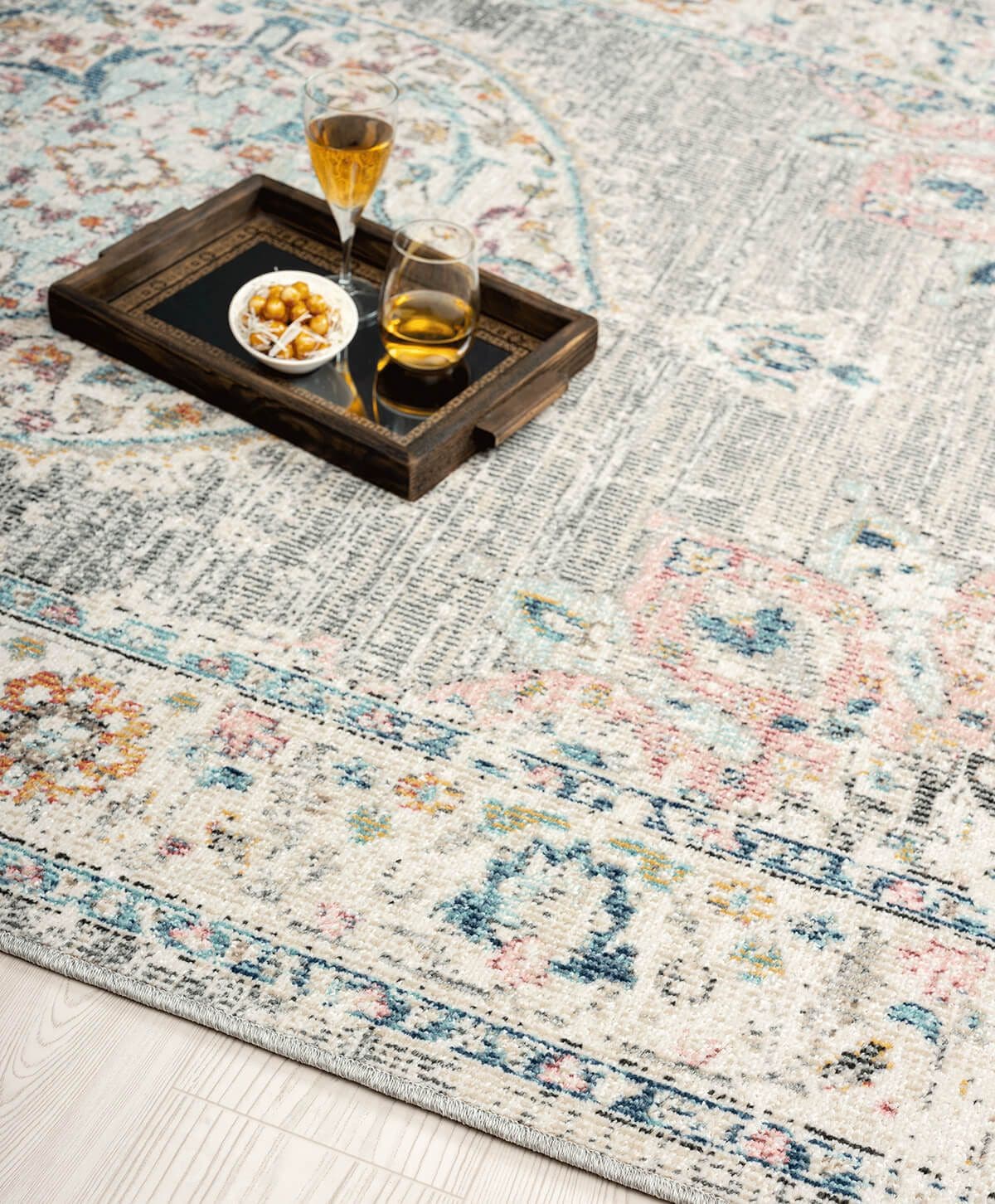 the carpet Teppich »Palma Orient« rund 4 mm Höhe Outdoor moderner robuster In und Outdoor Teppich