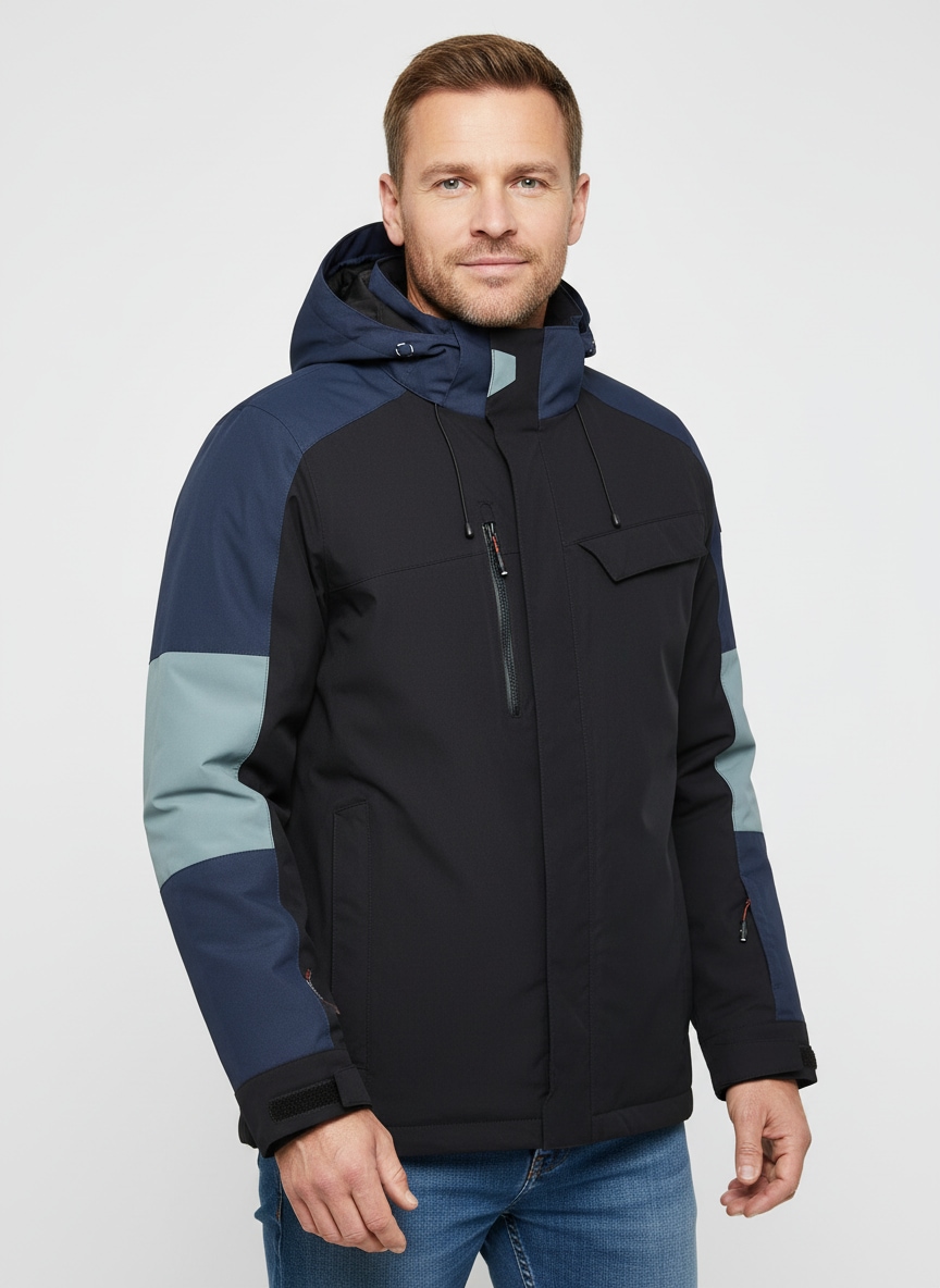 Killtec Funktionsjacke »KSW 257 MN SKI JCKT« 1 Stk. tlg. mit Kapuze