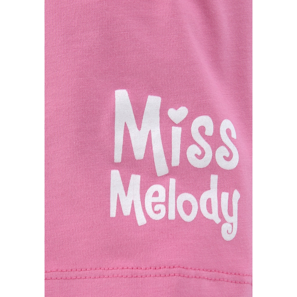 Miss Melody Shirt & Shorts, (Set, 2 tlg.), mit schönem Pferdemotiv