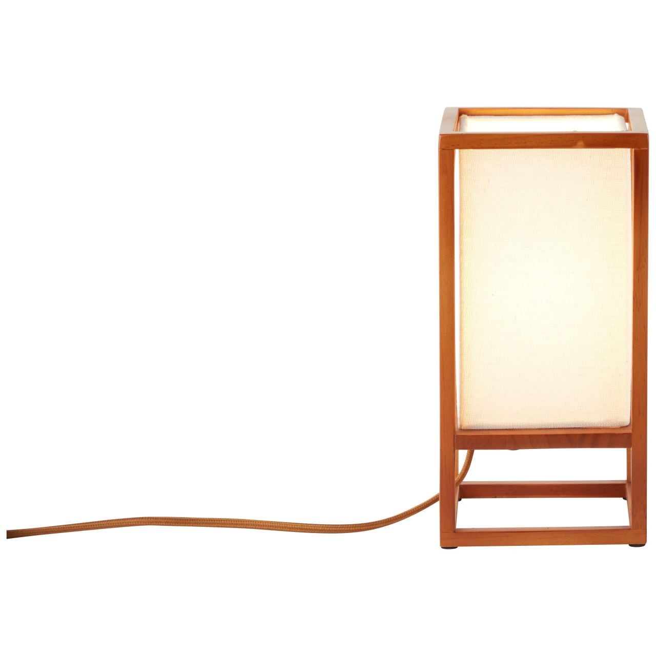 Brilliant Tischleuchte »Seaside«, 1 flammig, Leuchtmittel E14 | ohne Leuchtmittel, 25cm natur/weiß