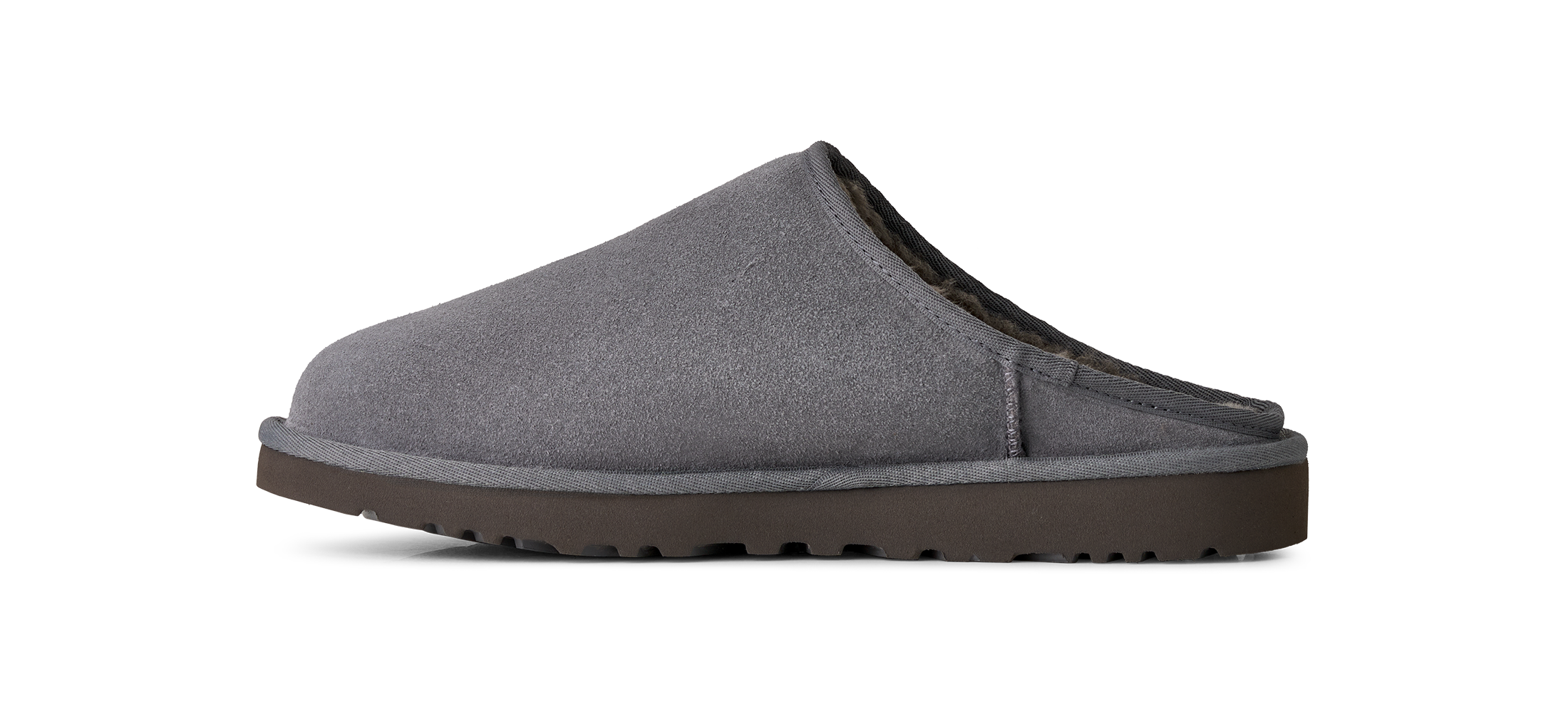 UGG Clog »UNISEX, M CLASSIC SLIP-ON«  Schlüpfschuh, Hausschuh mit Lammfell-Innensohle