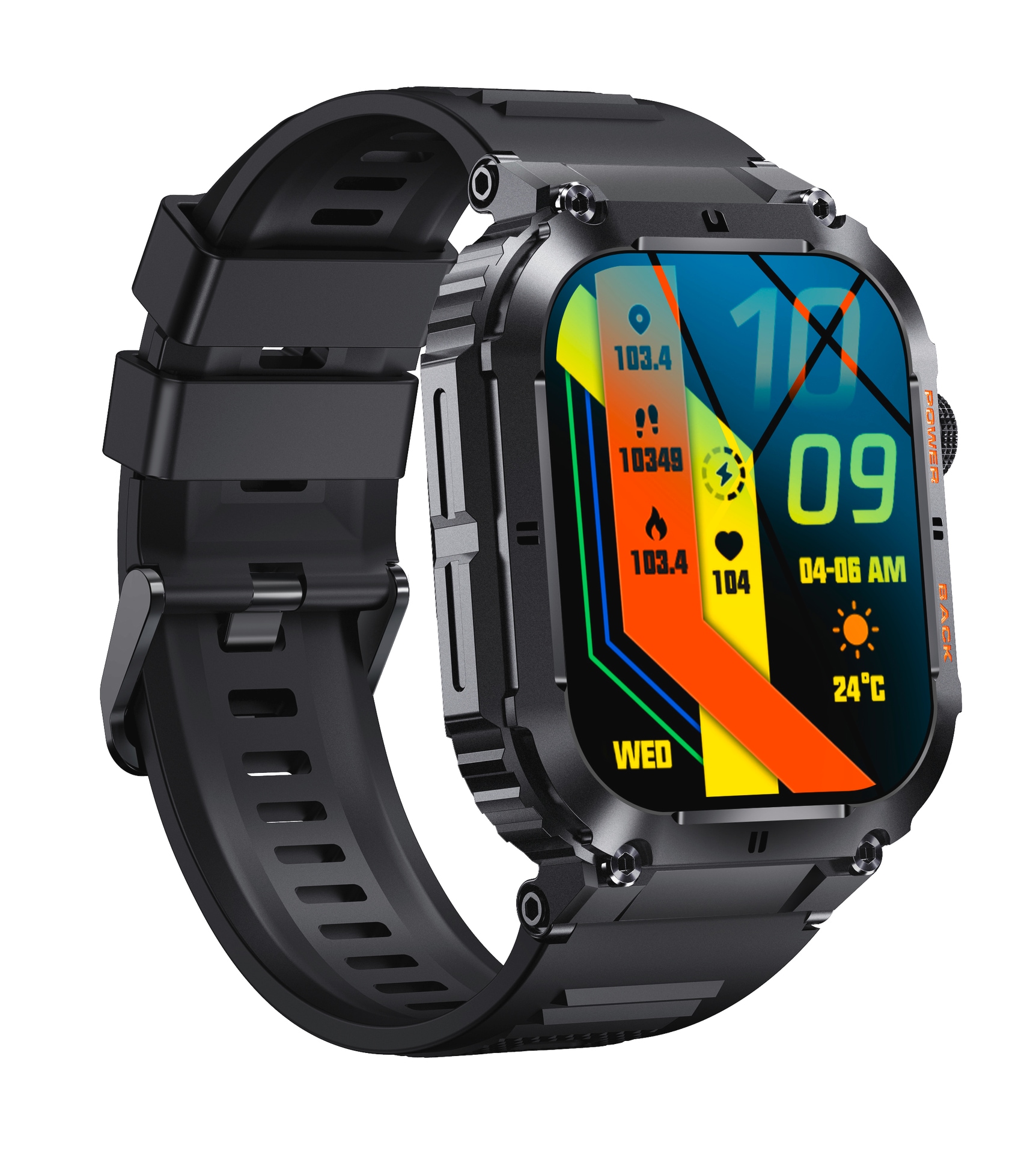 Denver Smartwatch »Smartwatch SWC-191«, (4,98 cm / 1,96 Zoll), 0,000578 GB,)