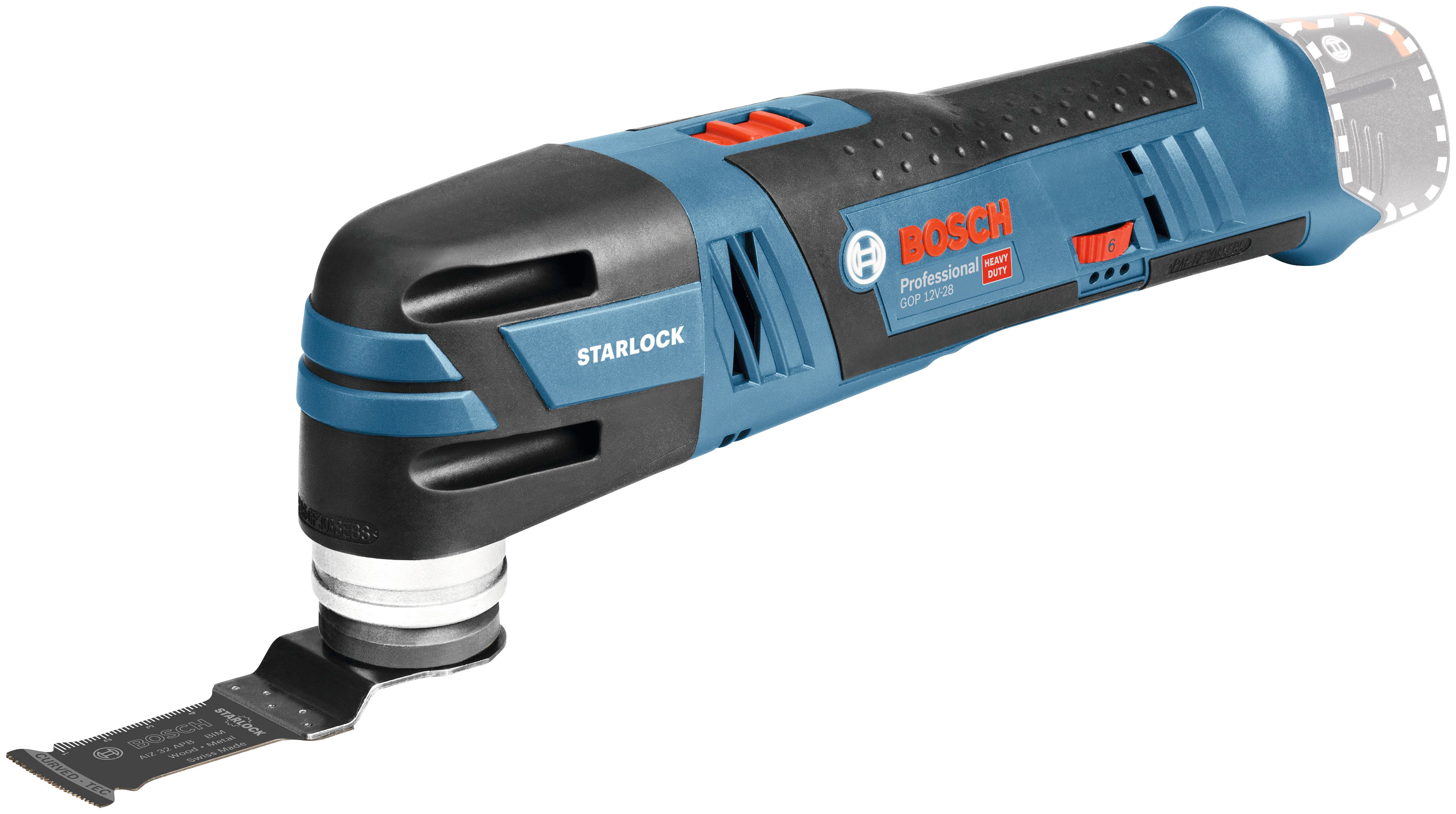 Akku-Multifunktionswerkzeug »GOP 12V-28 Professional«, ohne Akku und Ladegerät