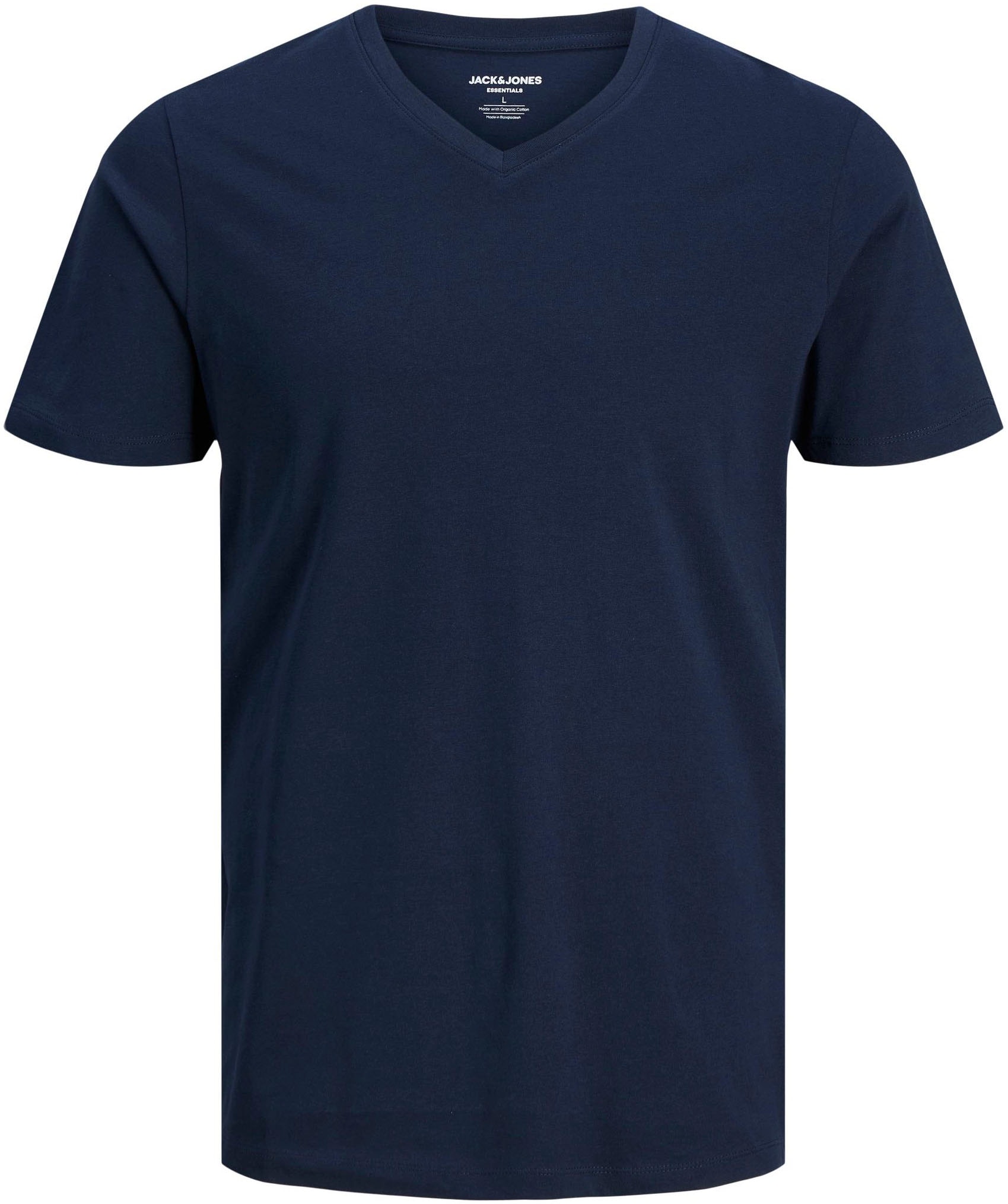 Jack & Jones V-Shirt »JJEORGANIC BASIC TEE«