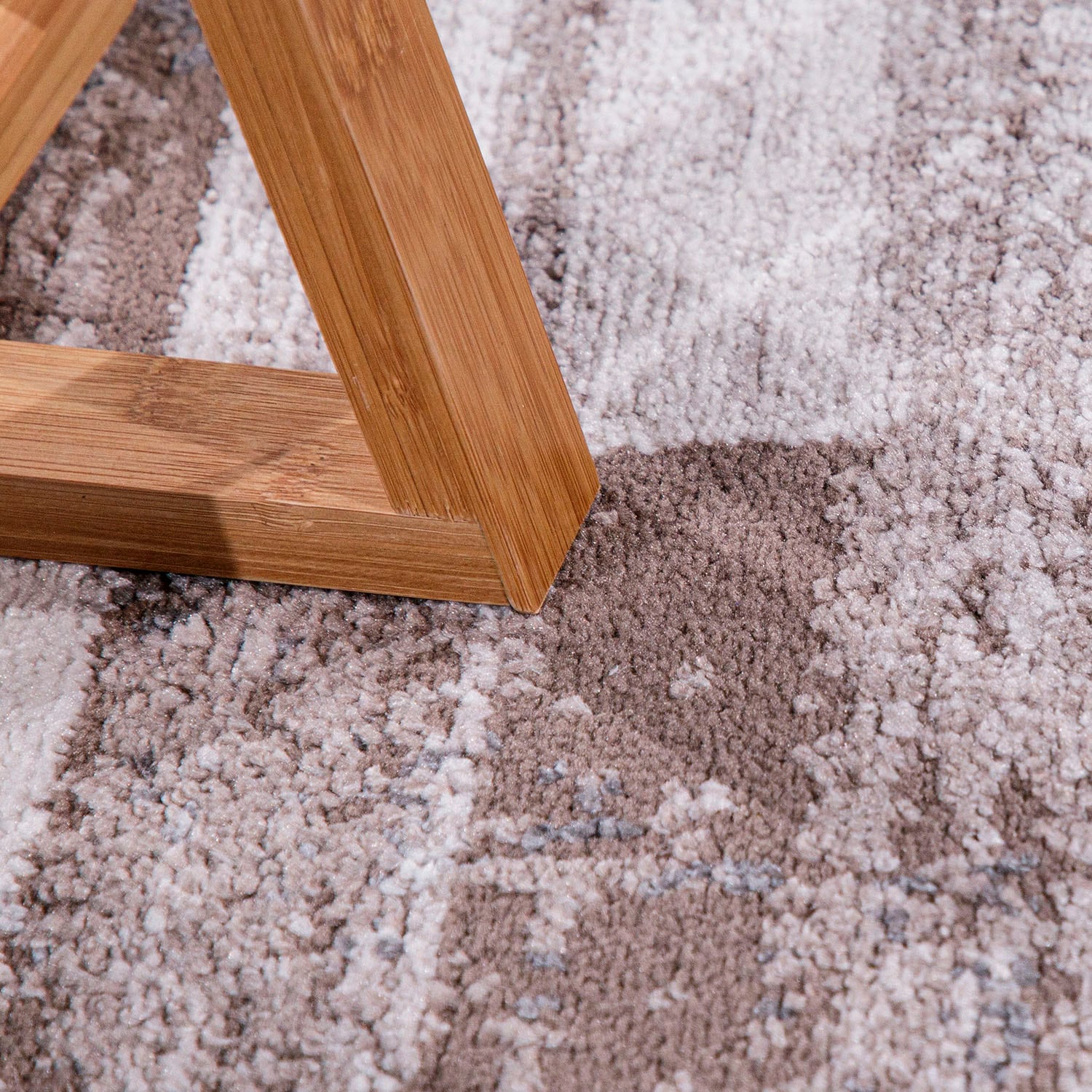 Paco Home Teppich »Bari 871«, rechteckig, 13 mm Höhe, Kurzflor, Karo Muster, Used-Look, ideal im Wohnzimmer & Schlafzimmer
