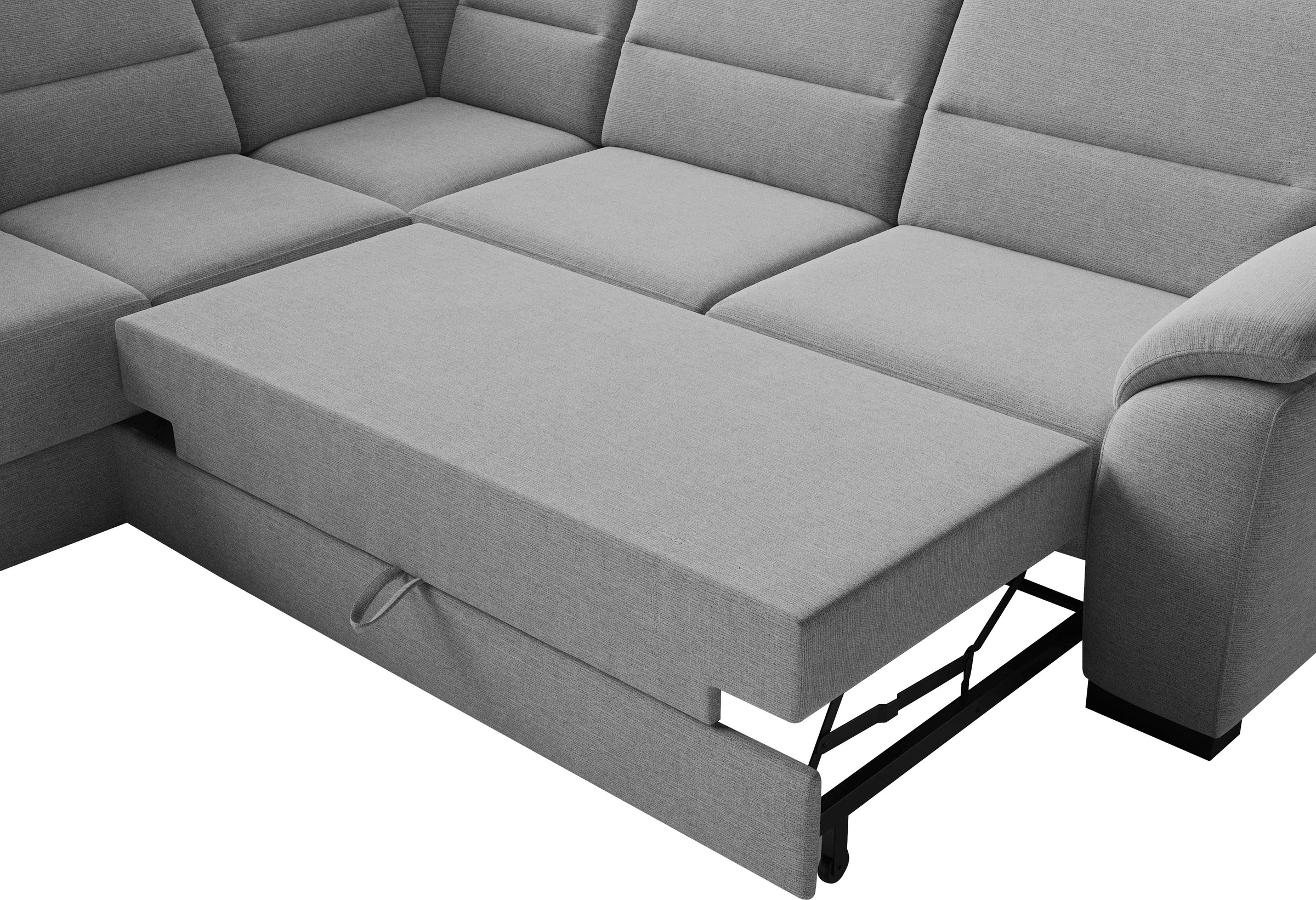 sit&more Ecksofa »Montego L-Form, B: 255 cm« wahlweise mit Bettfunktion und Schubkasten