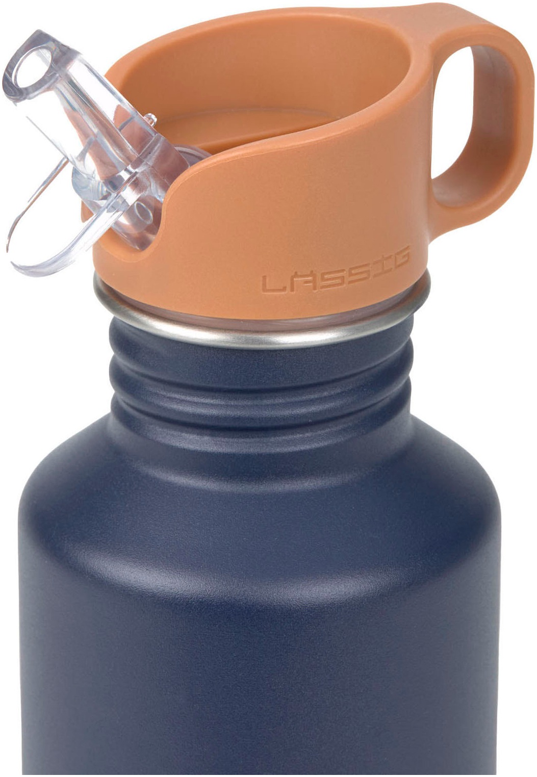 LÄSSIG Trinkflasche »Little Gang, Smile, navy« inkl. Sportverschluss