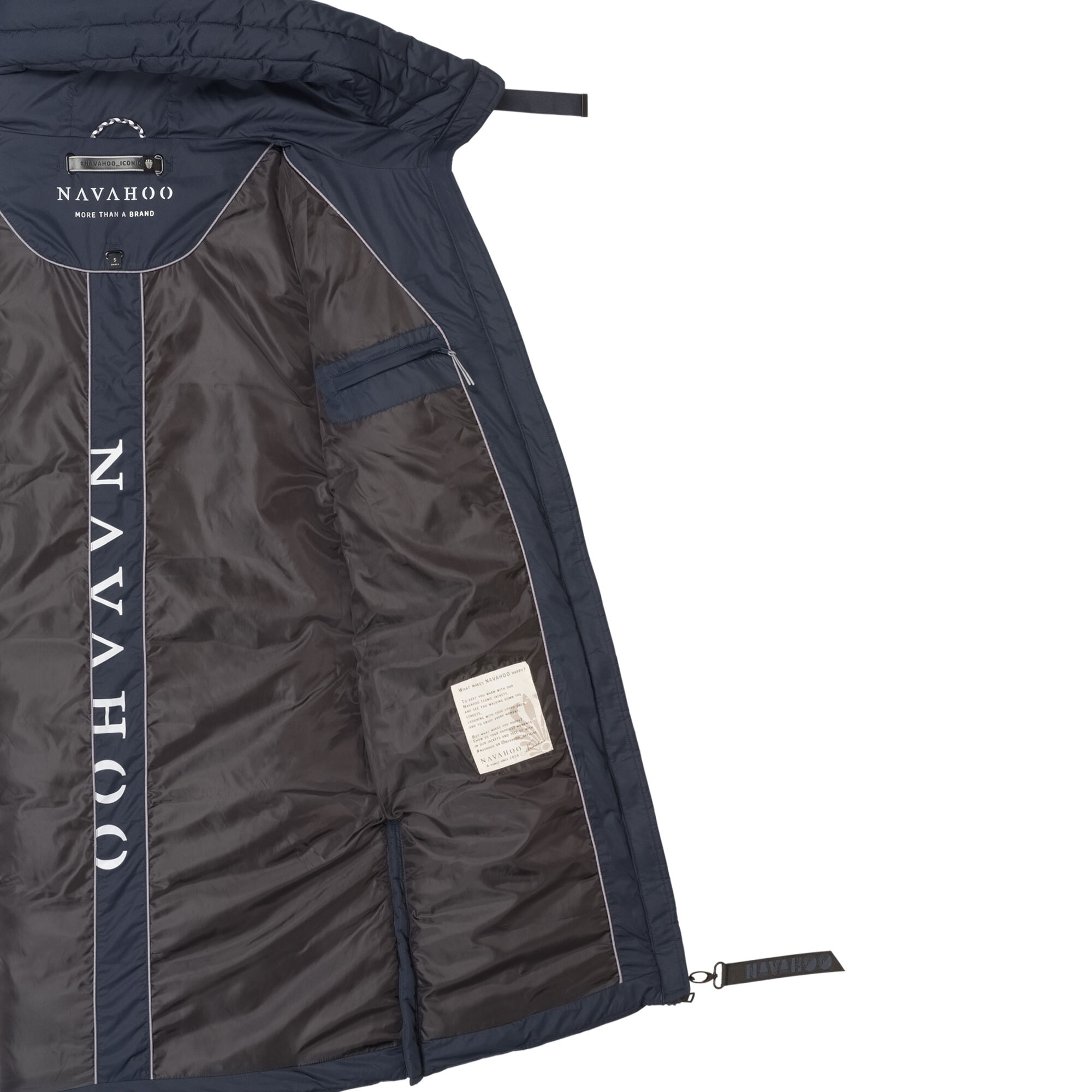 Navahoo Winterjacke »Navahoo Mondmaedchen Damen Winter Steppmantel N036«