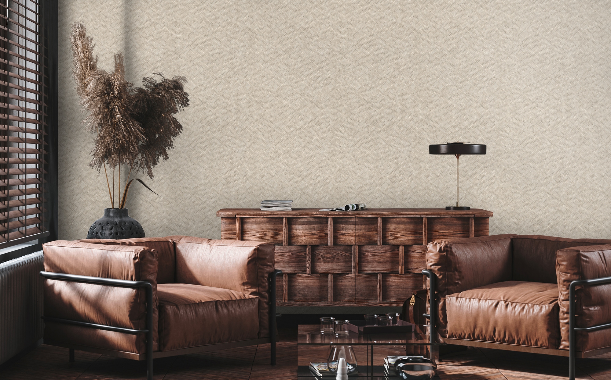 living walls Vliestapete »Metropolitan Stories. Travel Styles. Tapete Grafisch« abstrakt | glänzend | organisch leicht strukturiert Metallic-Tapete Grafik Metallisch Glänzend Designtapete Hochwertig