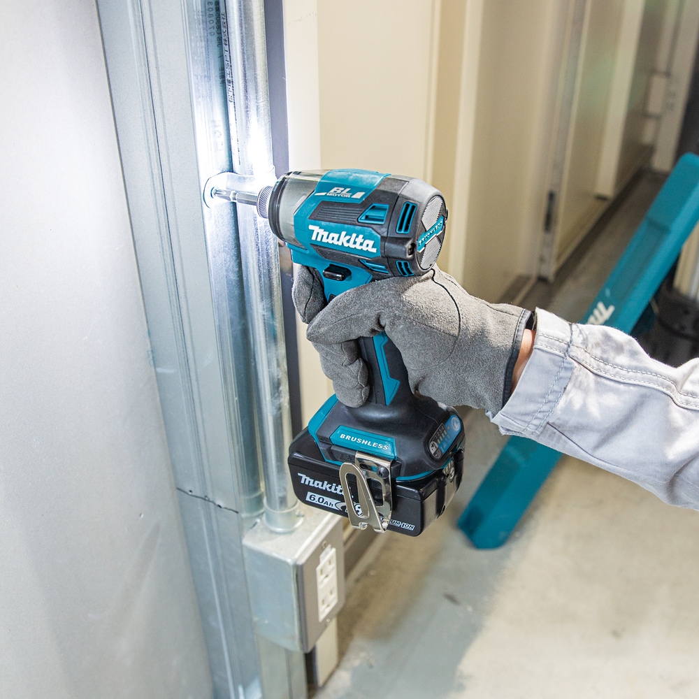 Makita Akku-Schlagschrauber »»DTD173 Z««, (Schlagschrauber mit vier Schraubmodi), Ohne Akku, ohne Ladegerät, 1/4", 0-3.800 min-1