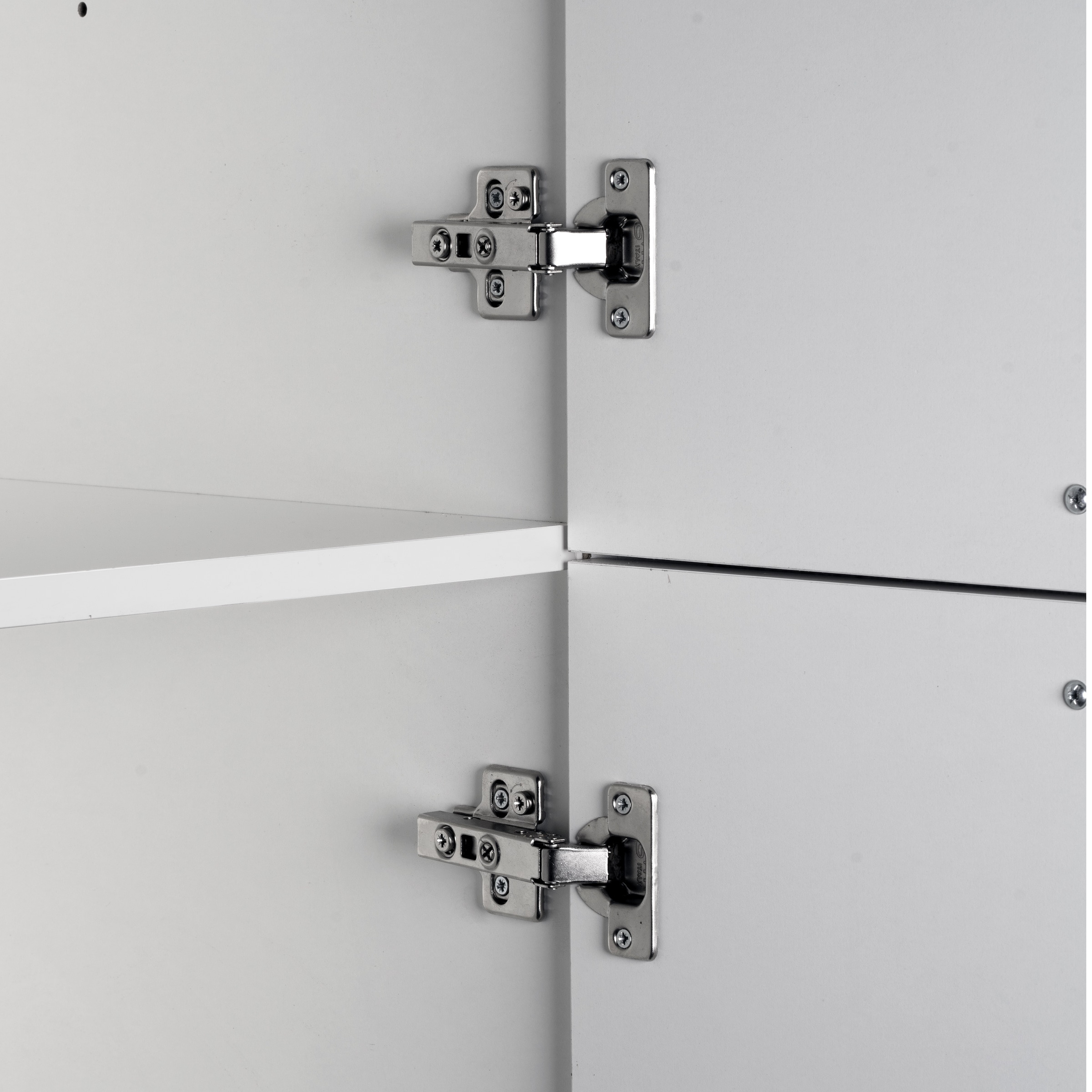 KOCHSTATION Küchenzeile »Luna, Einbauküche, Zeilenküche, mit Soft-Close Funktion, Made in Italy« Breite 300 cm ohne E-Geräte, mit Spüle+Siphon und Aufsatz