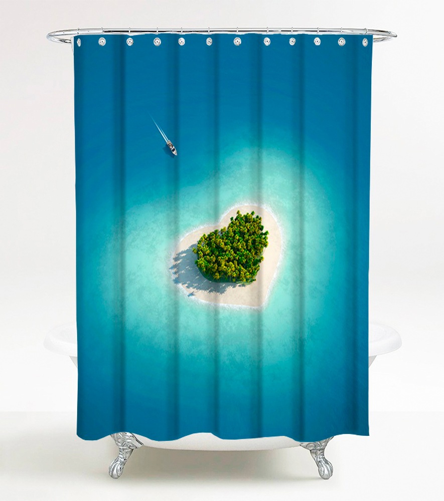 Sanilo Duschvorhang »Dream Island«, Breite 180 cm, Höhe 200 cm