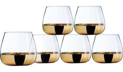 Leonique Whiskyglas »Donella«, (Set, 6 tlg.), mit hochwertigem Golddekor, 6-teilig kaufen