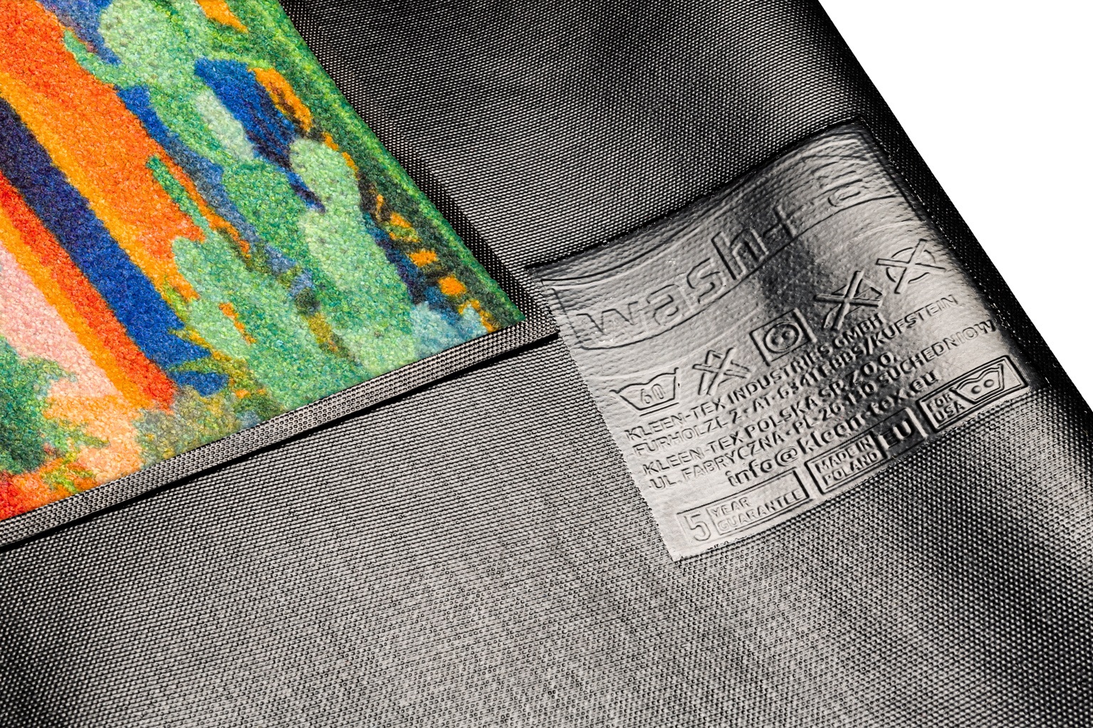 wash+dry by Kleen-Tex Fußmatte »Casas de Colores« rechteckig 7 mm Höhe